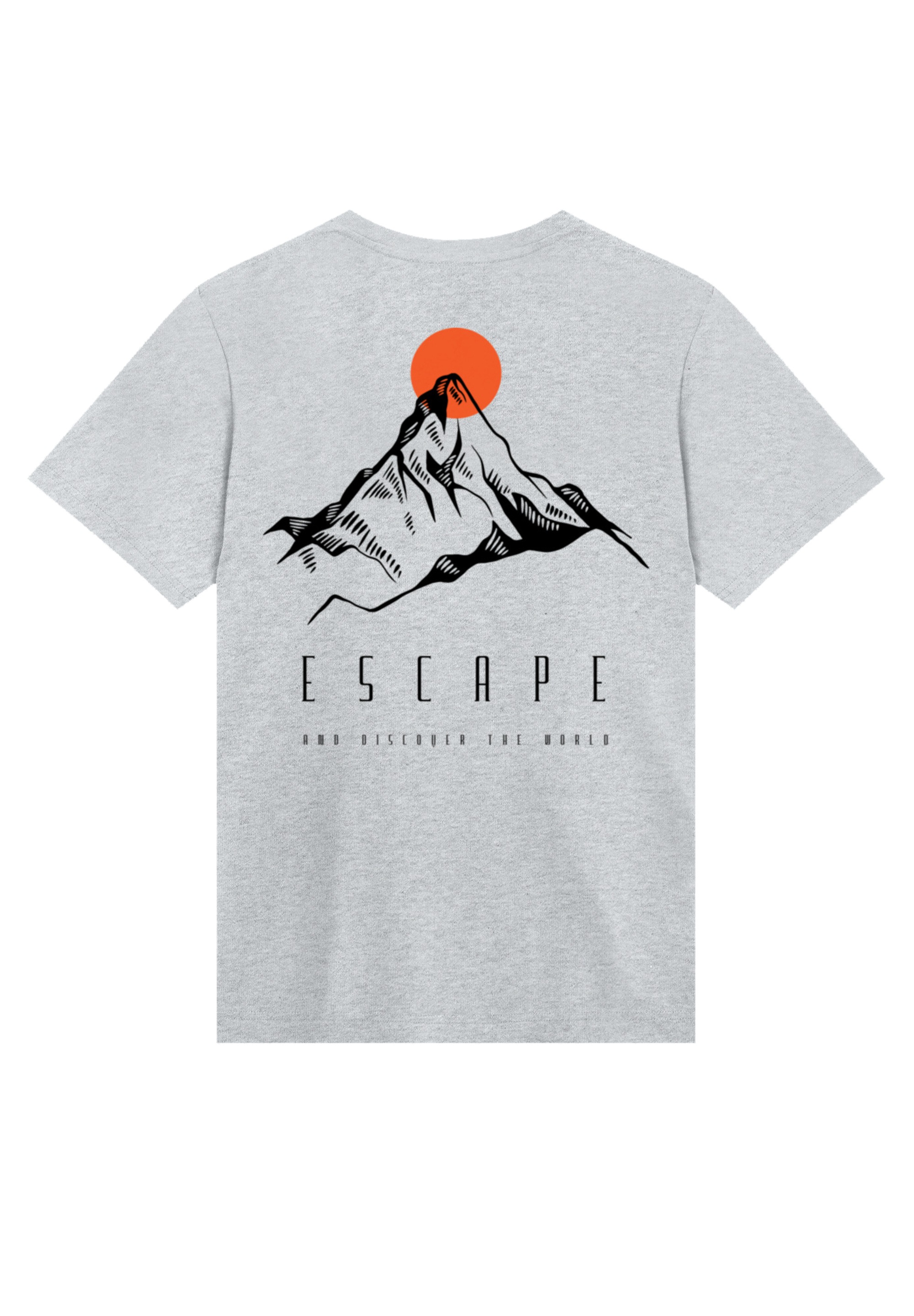 F4NT4STIC T-Shirt »Escape Discover the World Mountain«, Premium Qualität, ESCAPE Collection