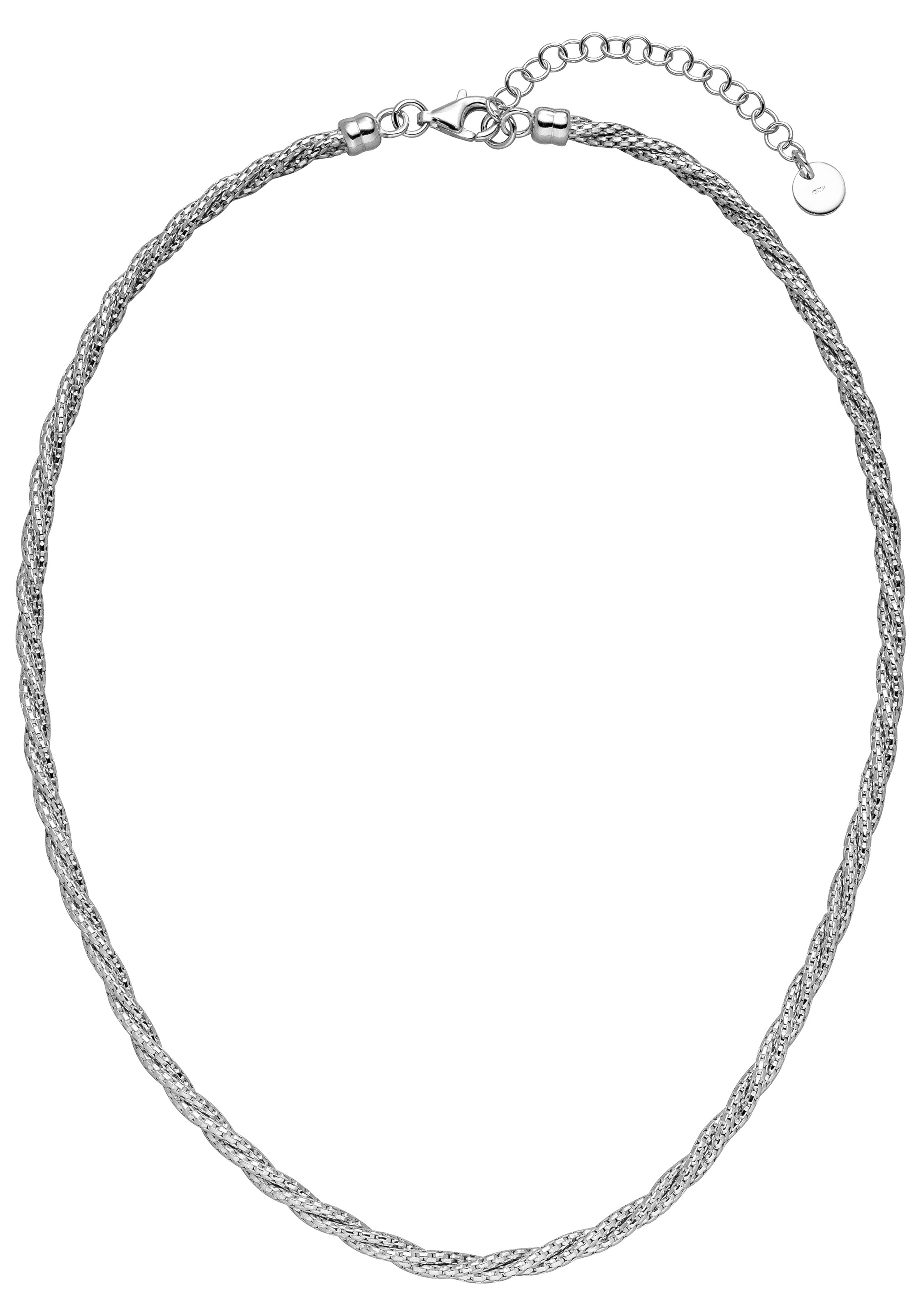 JOBO Verschlungen Collier Argent 925 47cm