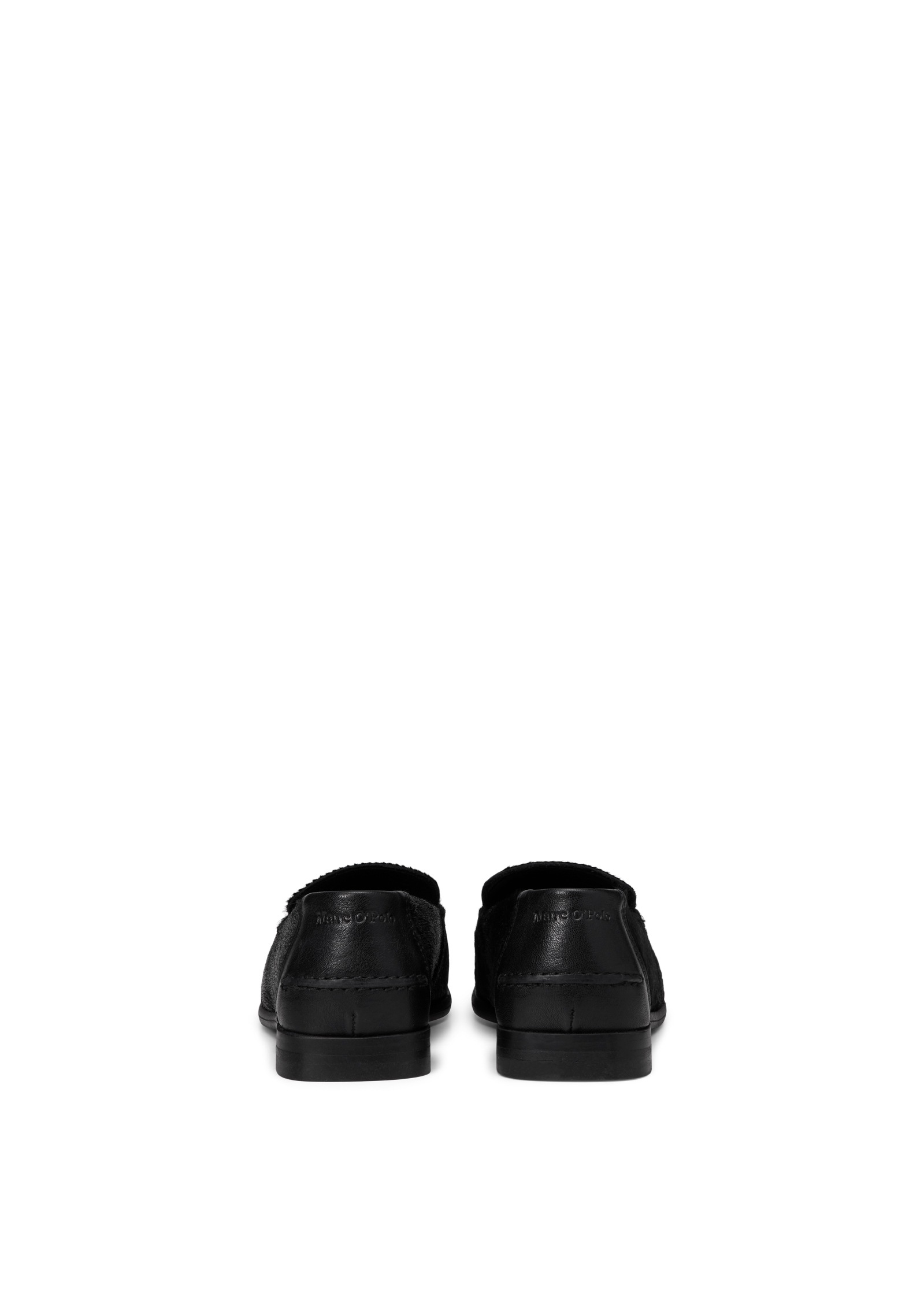 Marc O'Polo Loafer »aus Rindleder mit Fellhaar-Oberfläche«