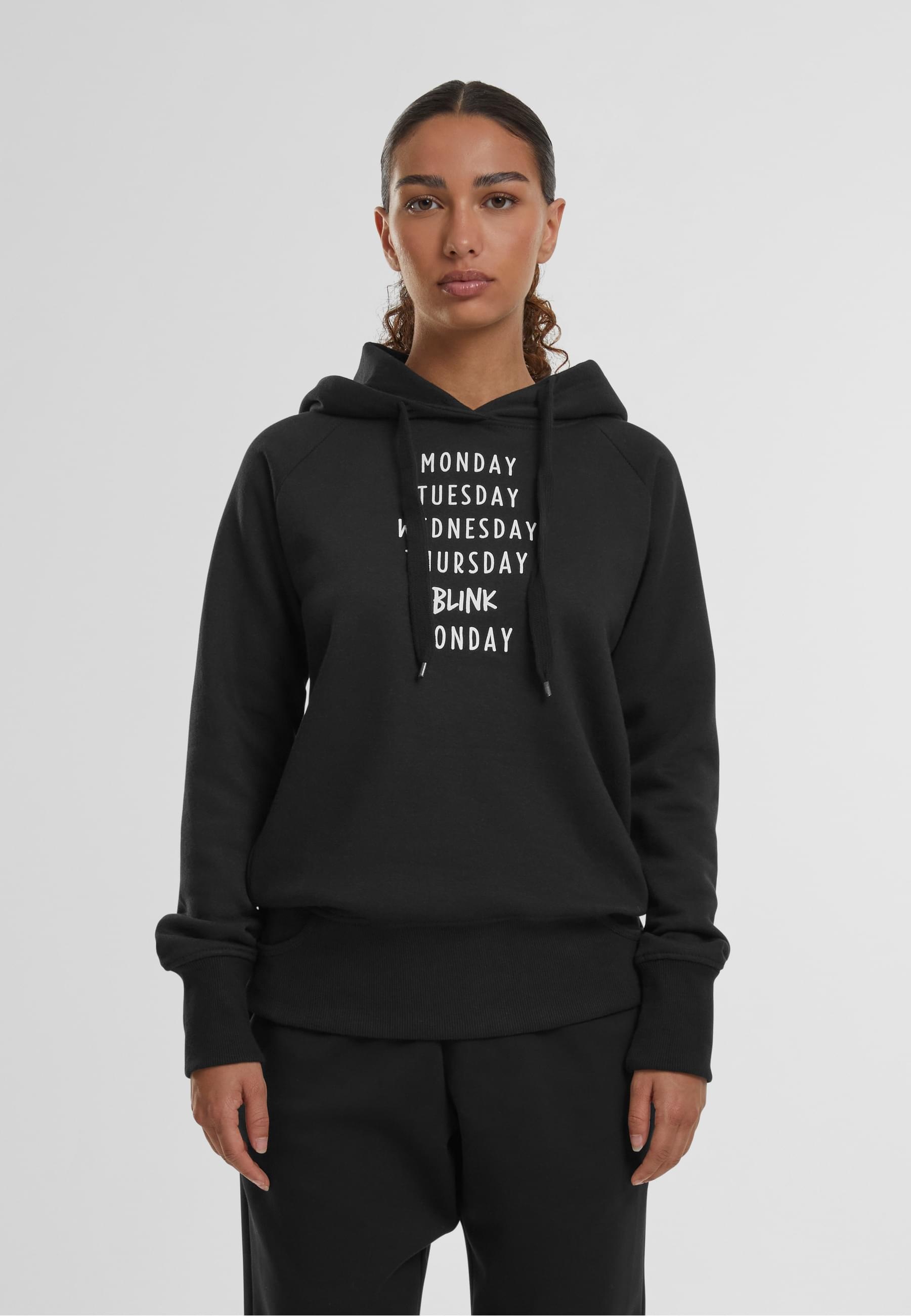 MisterTee Kapuzenpullover »MisterTee Herren Ladies Blink Hoody«, (1 tlg.)