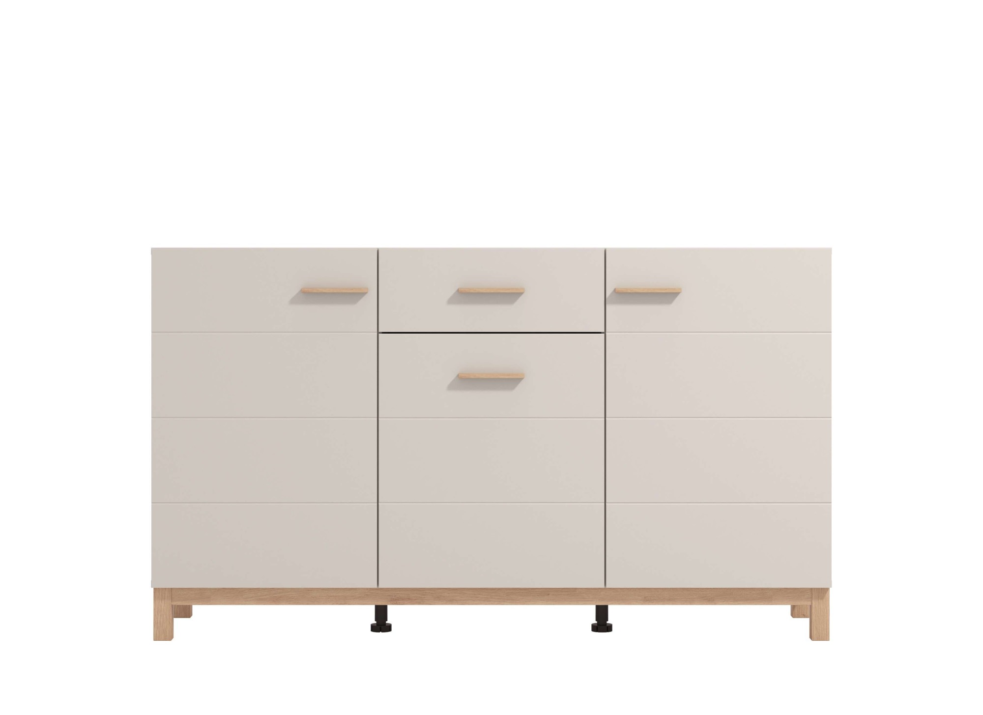 Home affaire Sideboard »Essex, Kommode, Kombikommode, Anrichte, Schrank« Modernes Sideboard: Kaschmir-Dekor, 3 Türen & 1 Schublade