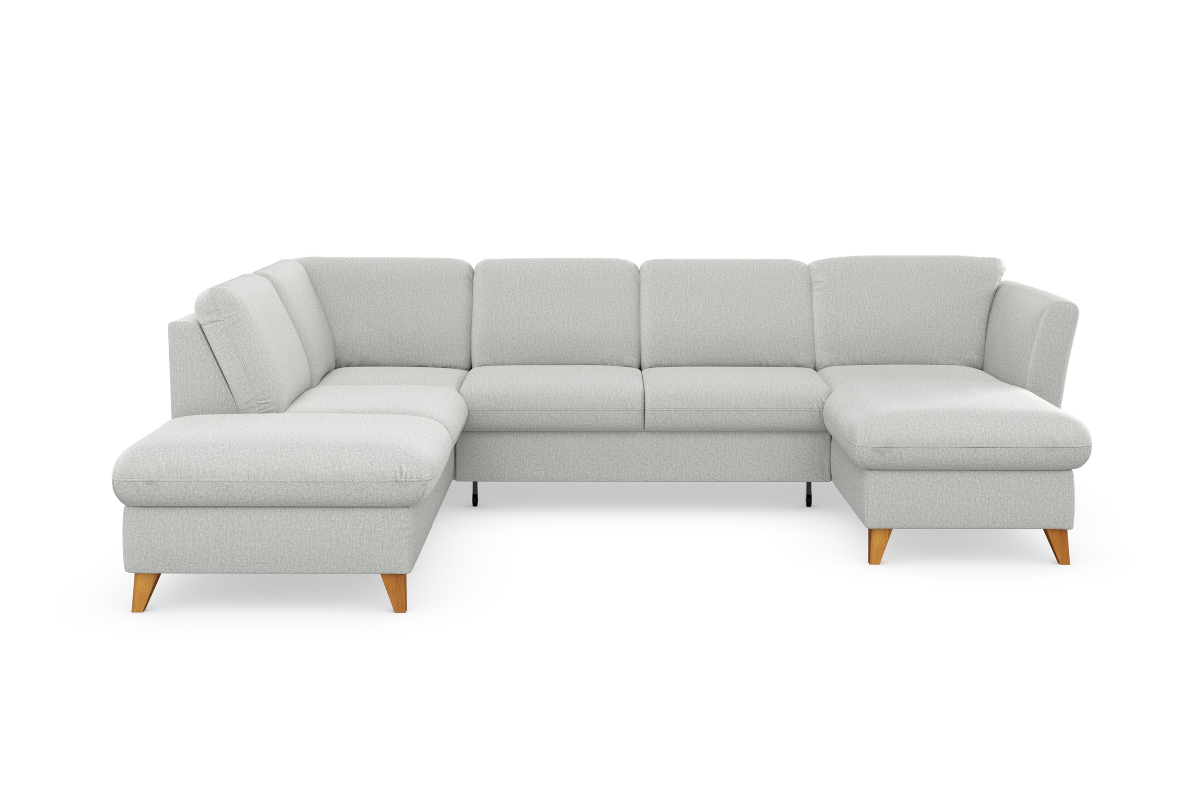 Home affaire Wohnlandschaft "Trelleborg U-Form" Federkern-Polsterung, wahlw günstig online kaufen