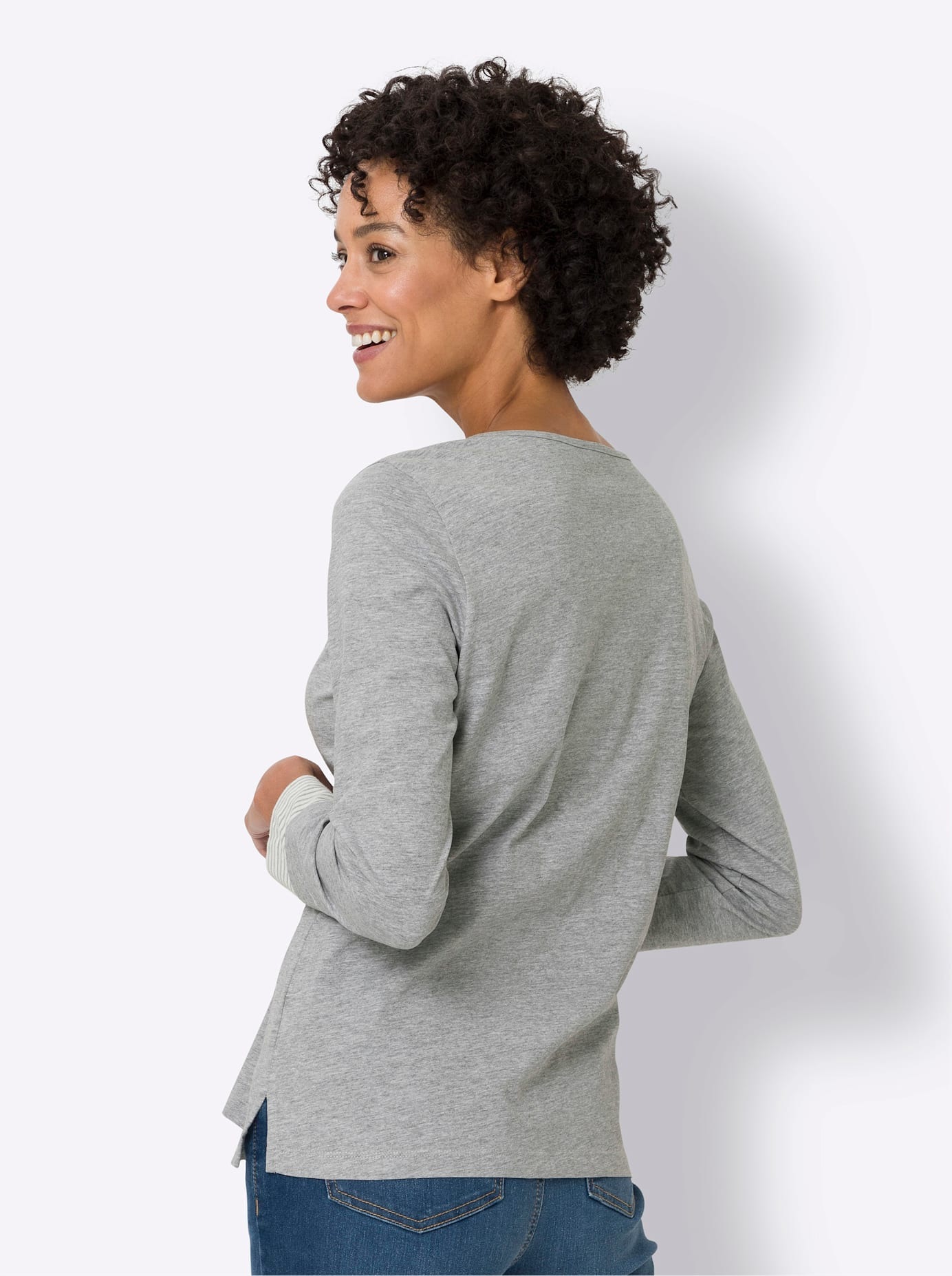 Classic Basics Langarmshirt "Shirt" 1 Stk. tlg. günstig online kaufen