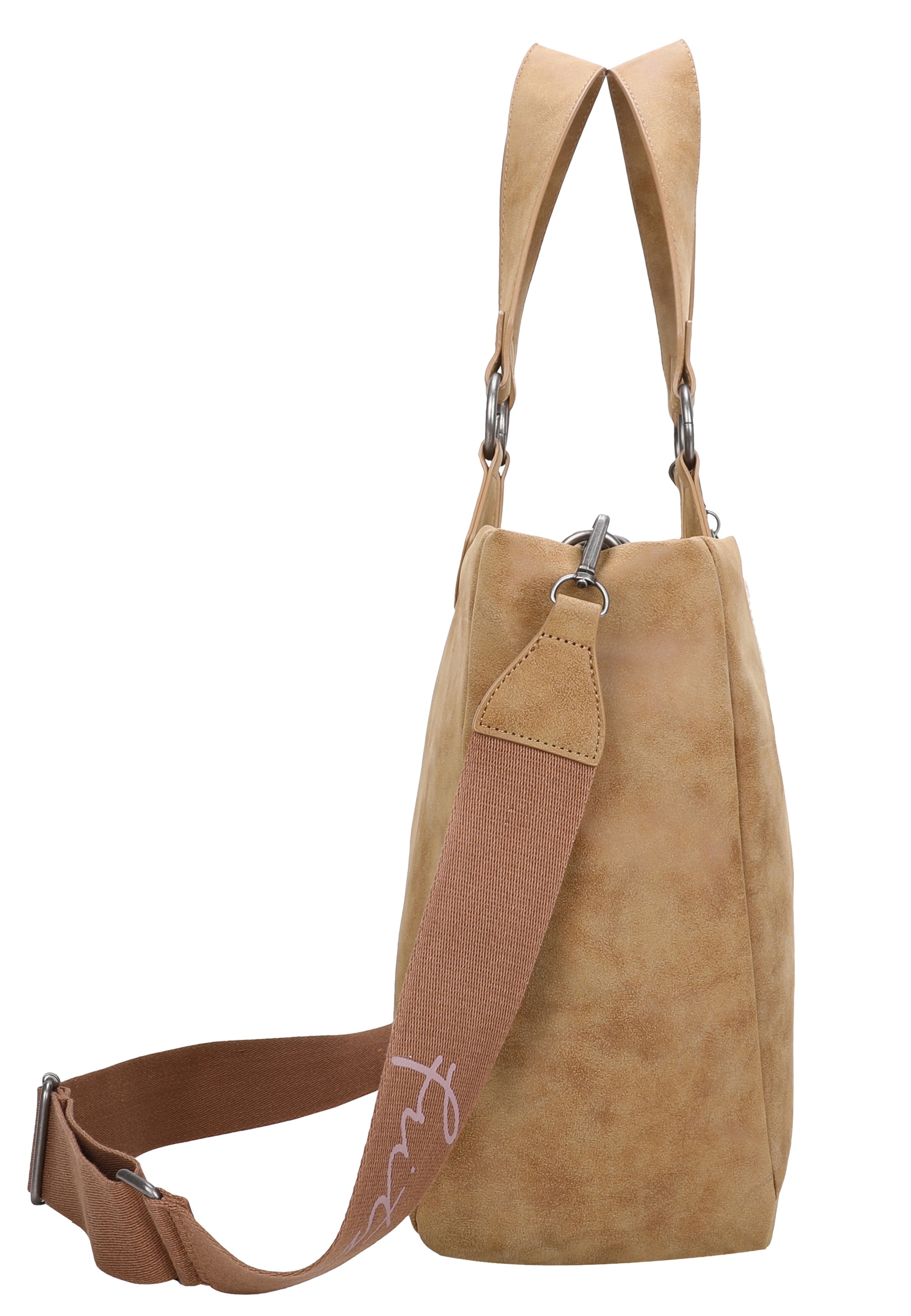 Fritzi aus Preußen Henkeltasche »Izzy Vintage«, mit Taschen-Anhänger und Schlüsselschlange