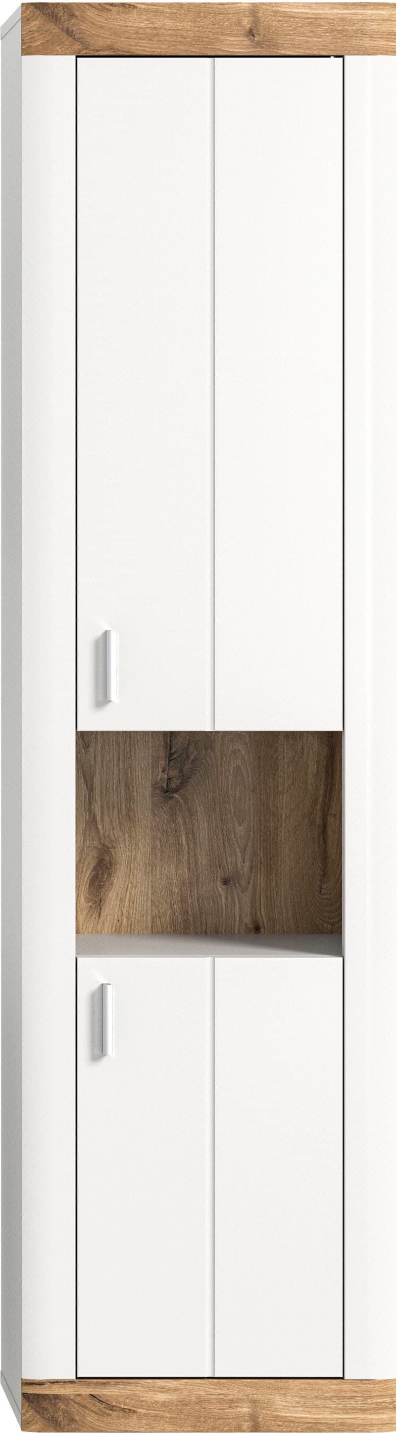 Home affaire Hochschrank "Landsby, Breite 45cm, 2 Türen (Türanschlag wechse günstig online kaufen