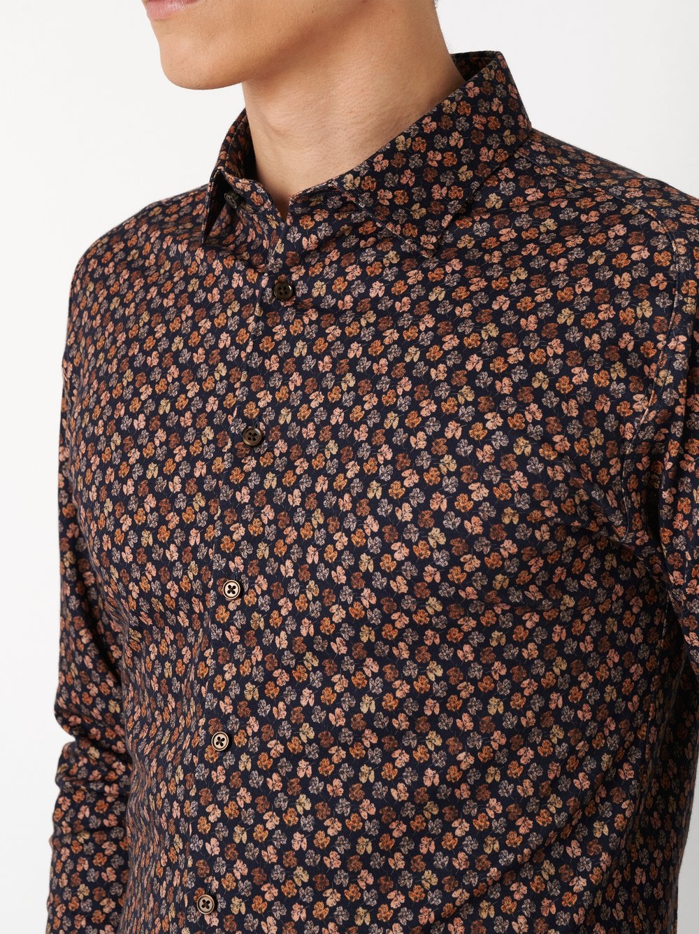 DESOTO Langarmhemd »Jersey Casual Kent«