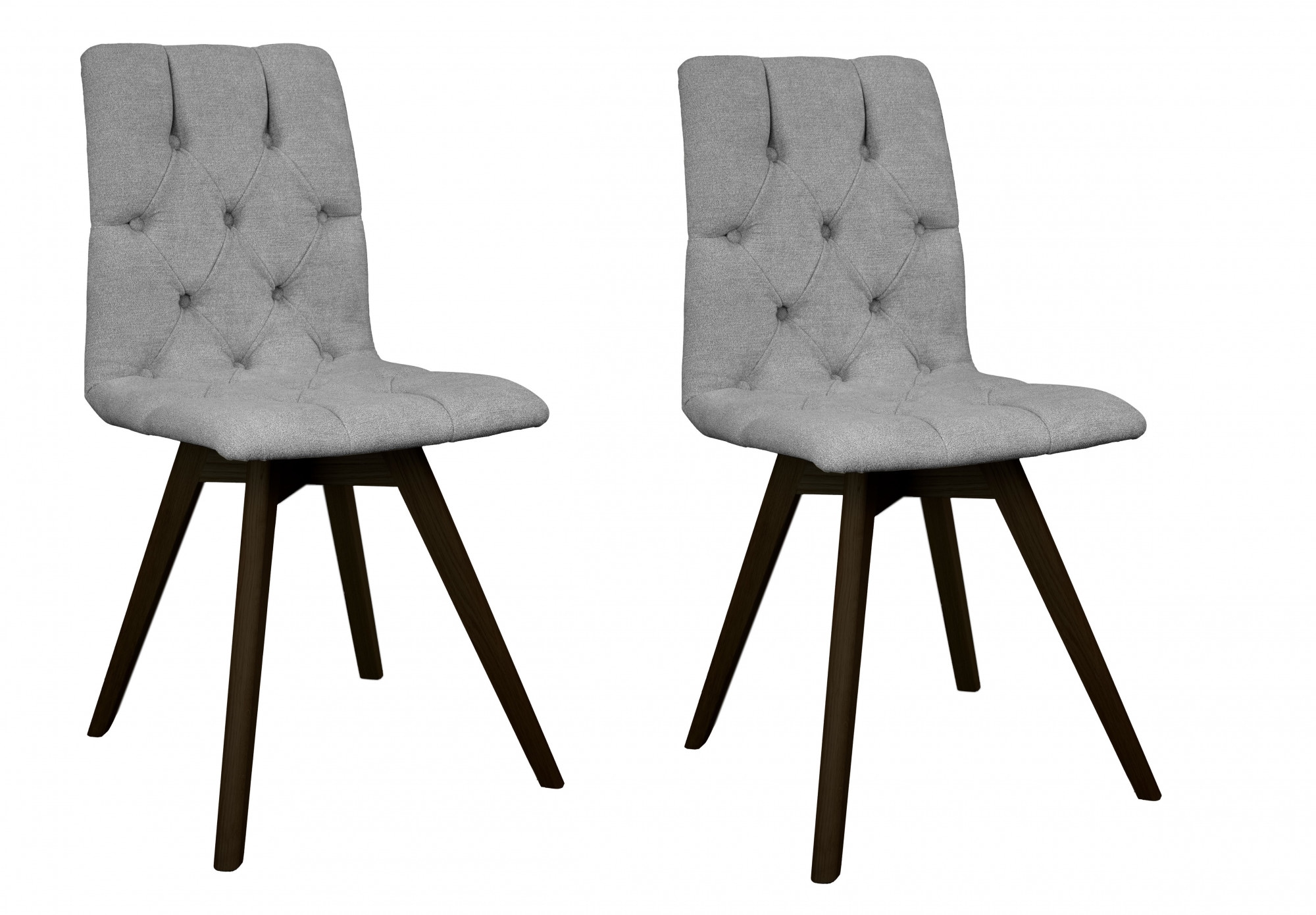 andas Esszimmerstuhl "Rania", (Set), 2 St., Microfaser, mit Massivholzbeine günstig online kaufen