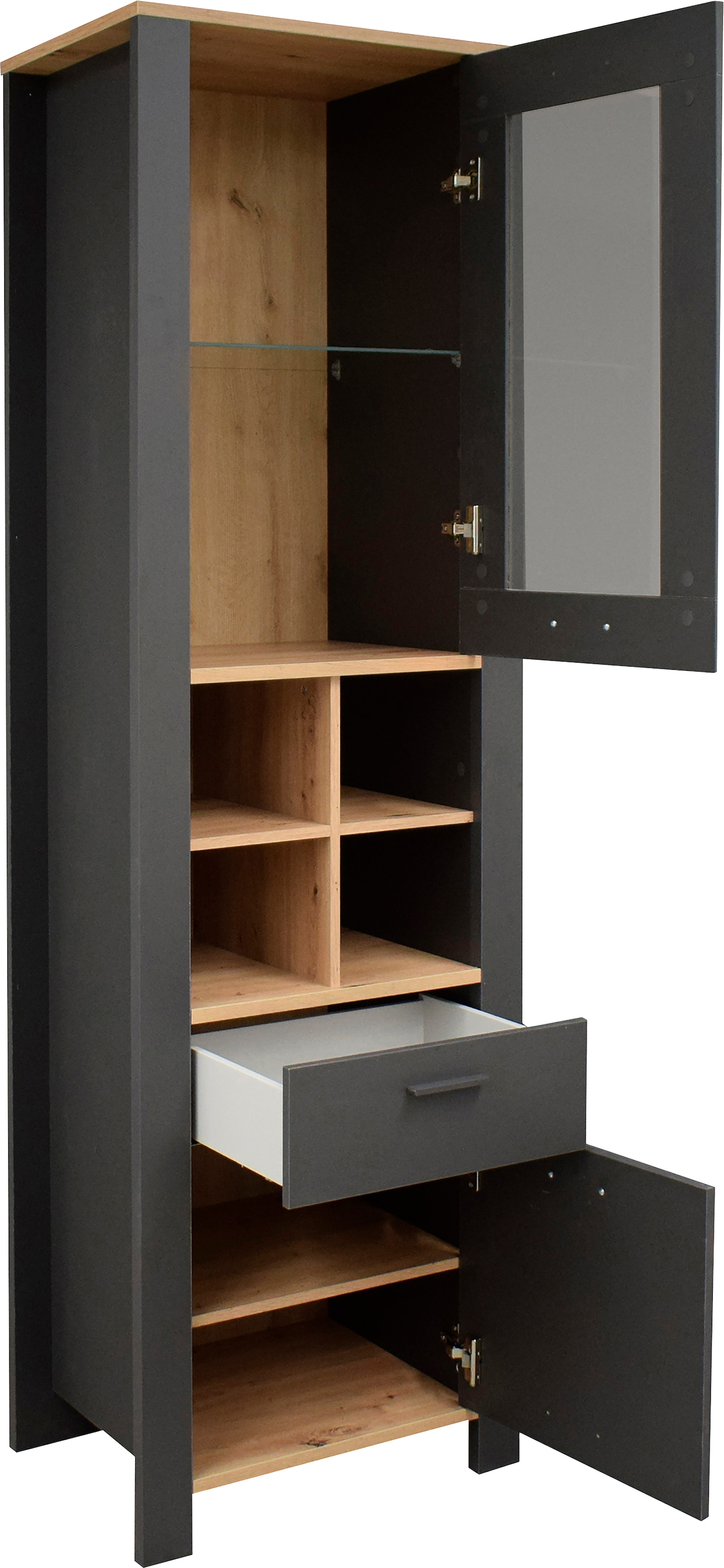 Mäusbacher Standvitrine »Nele«, Höhe 203 cm