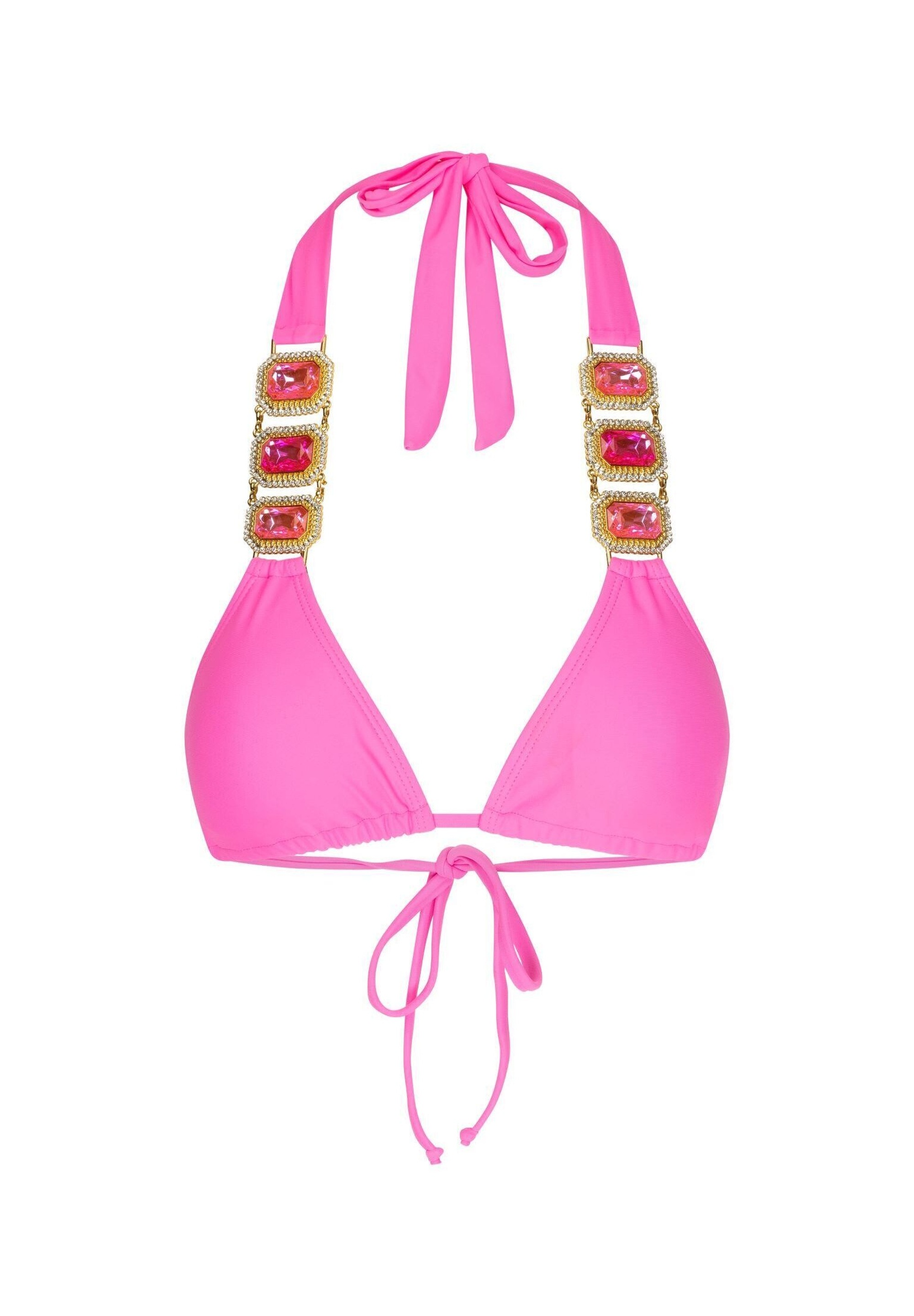 Moda Minx Triangel-Bikini-Top »Boujee«, (1 St.), mit funkelndem Steinbesatz