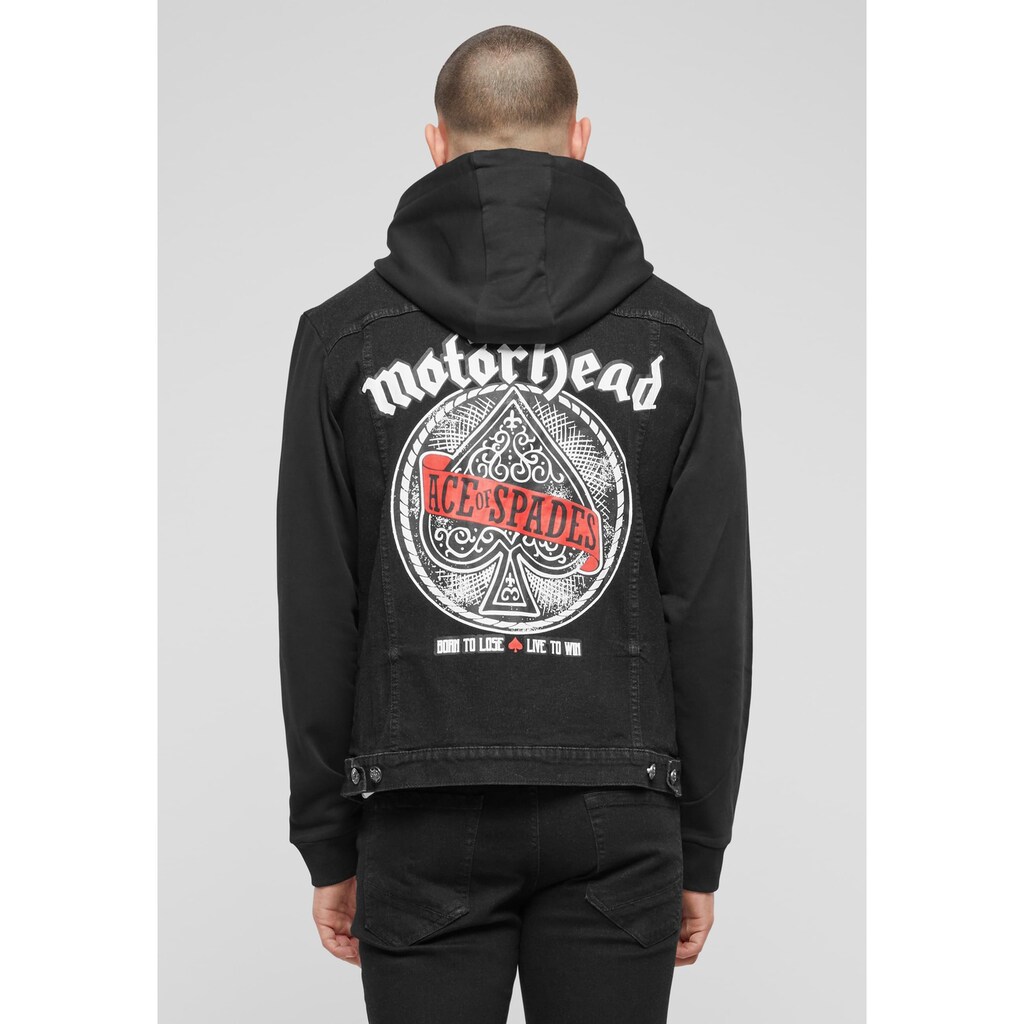 Brandit Jeansjacke »Brandit Herren Motörhead Cradock Denimjacket«, (1 St.), mit Kapuze