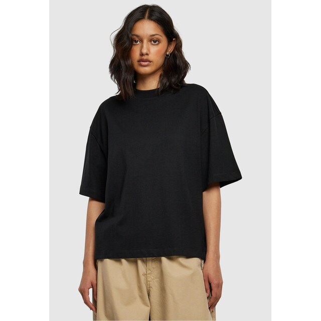 URBAN CLASSICS T-Shirt »Damen Ladies Organic Heavy Slit Tee«, (1 tlg.)  online bestellen | BAUR
