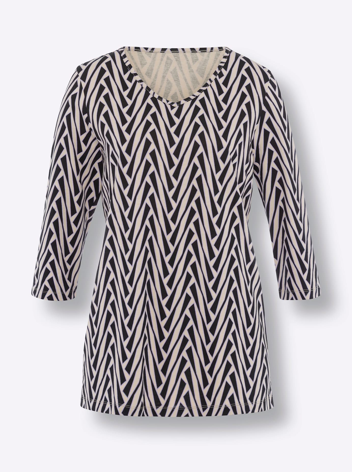 3/4-Arm-Shirt »Freizeitshirt«, (1 tlg.)