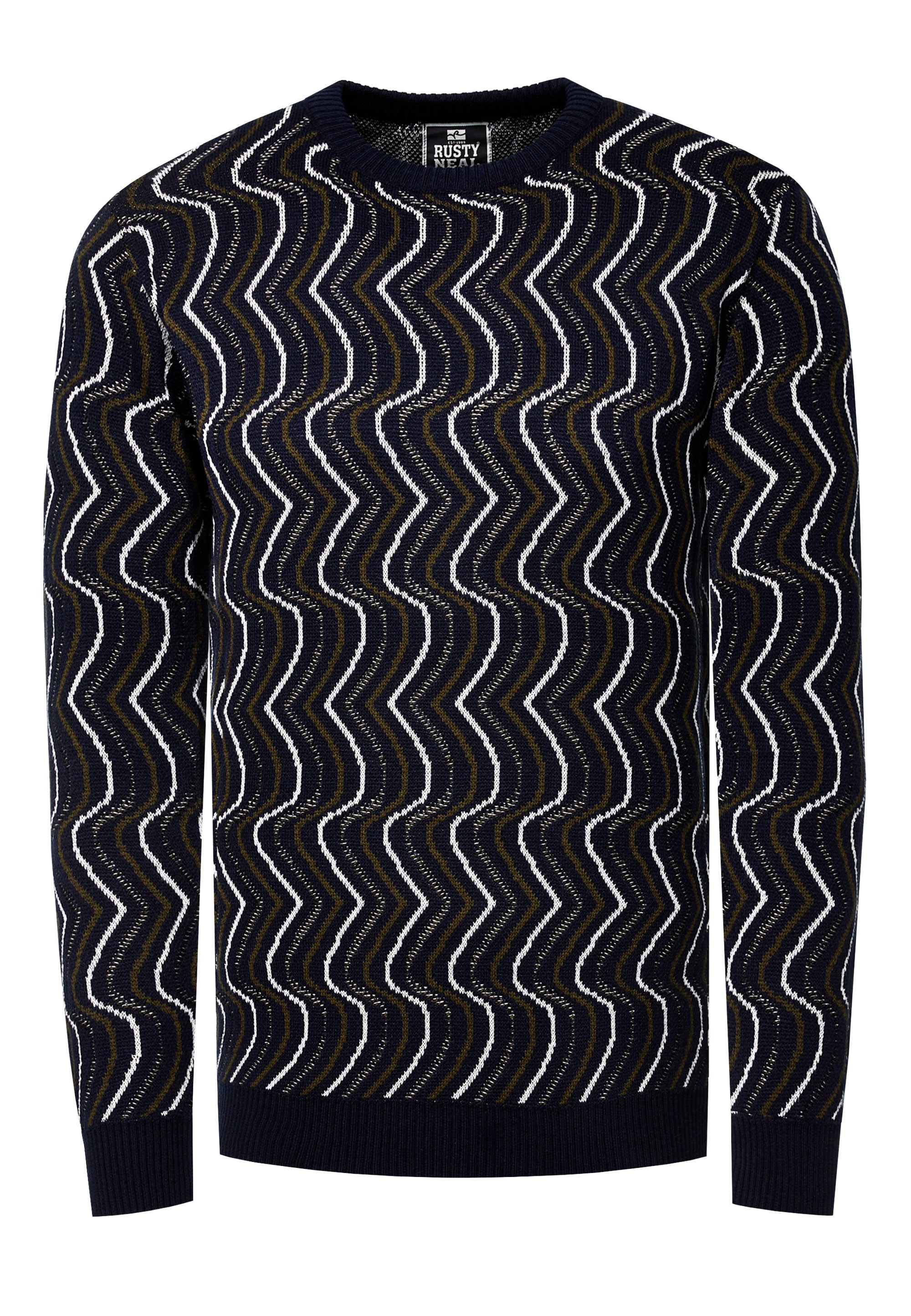 Rusty Neal Strickpullover, in tollem Design