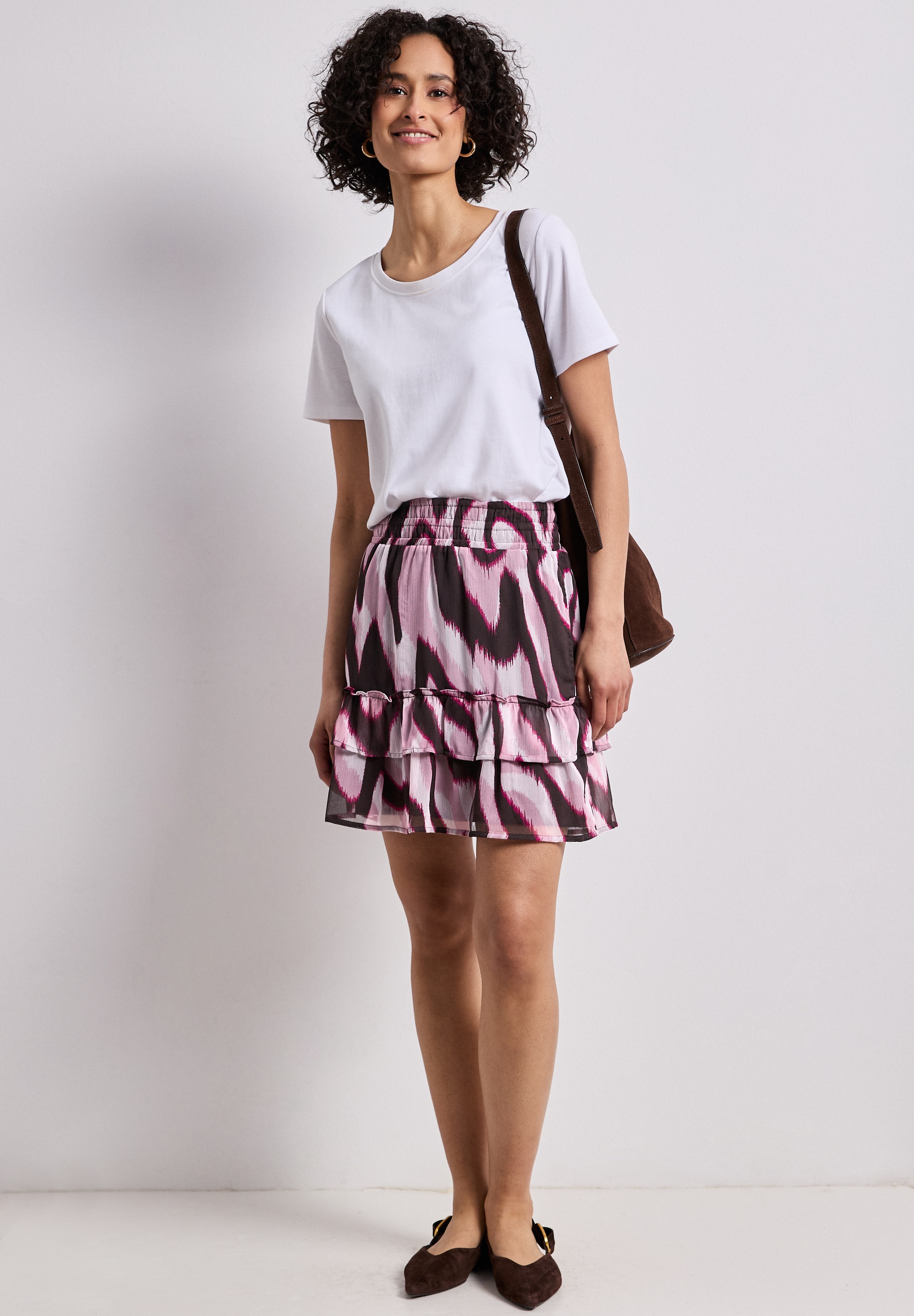 STREET ONE Minirock mit Elastikbund