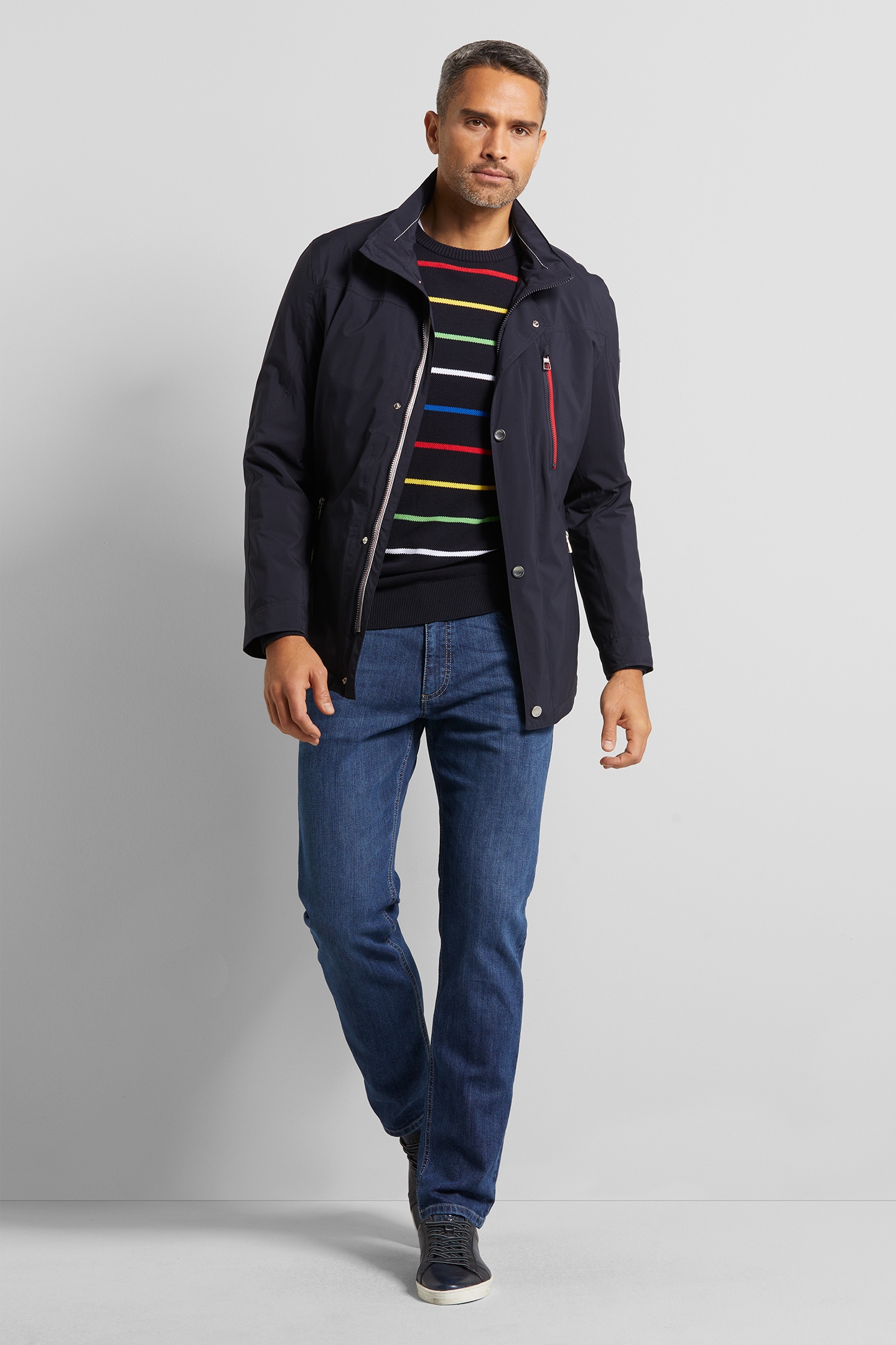 bugatti Langjacke mit leichter Wattierung SV7500