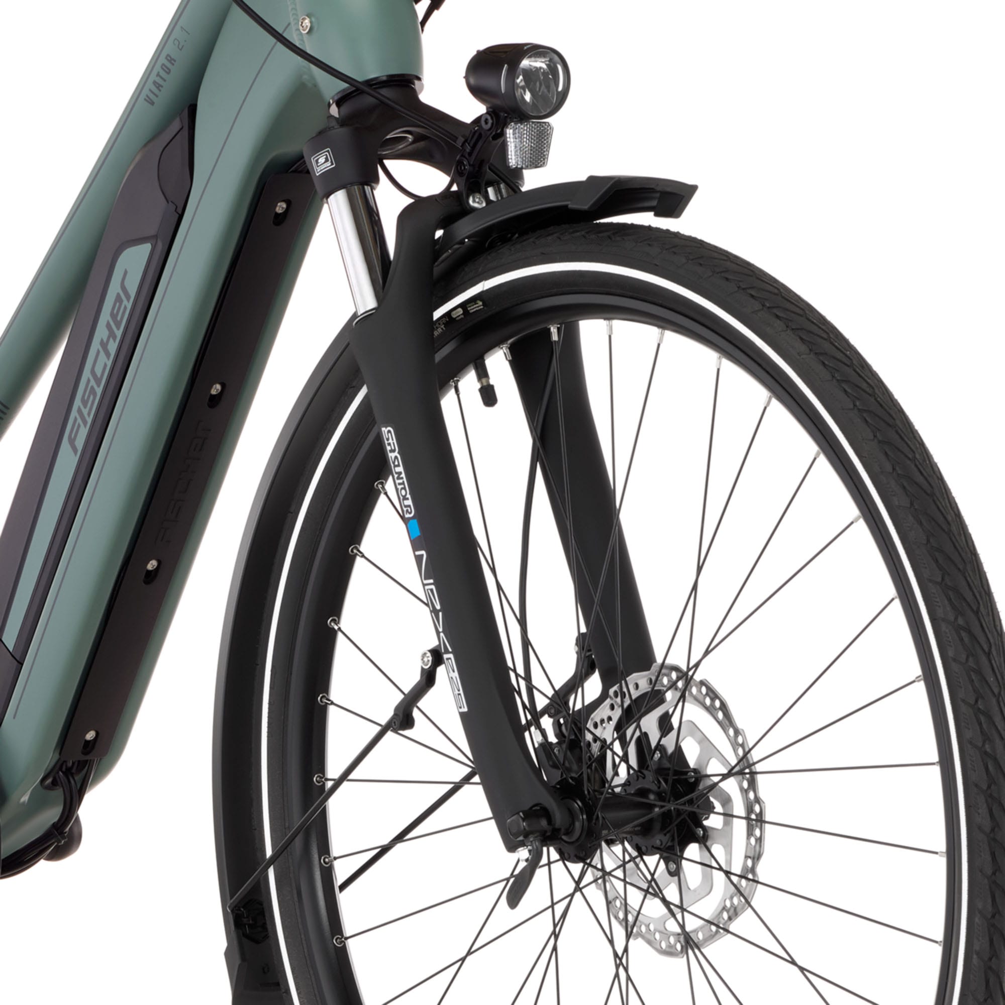 FISCHER Fahrrad E-Bike »VIATOR 2.1 459«, 8 Gang, Shimano, ACERA, (mit Akku-Ladegerät-mit Werkzeug)
