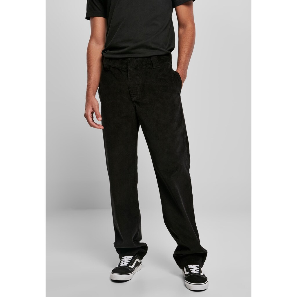 URBAN CLASSICS Stoffhose »Urban Classics Herren Corduroy Workwear Pants«, (1 tlg.)