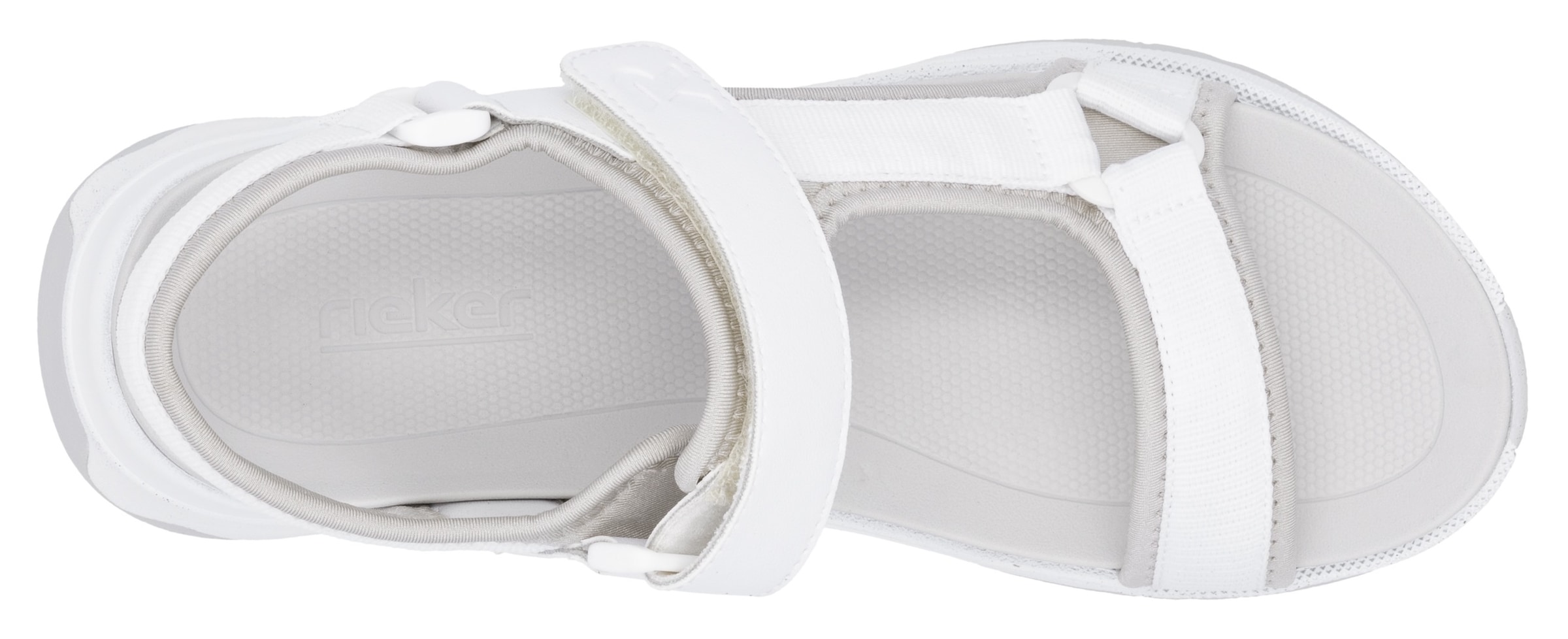 RIEKER Sport Trekkingsandale »Byron Bay vegan«, Outdoorsandale, Sommerschuh, Klettschuh mit RiekerAir Dämpfung
