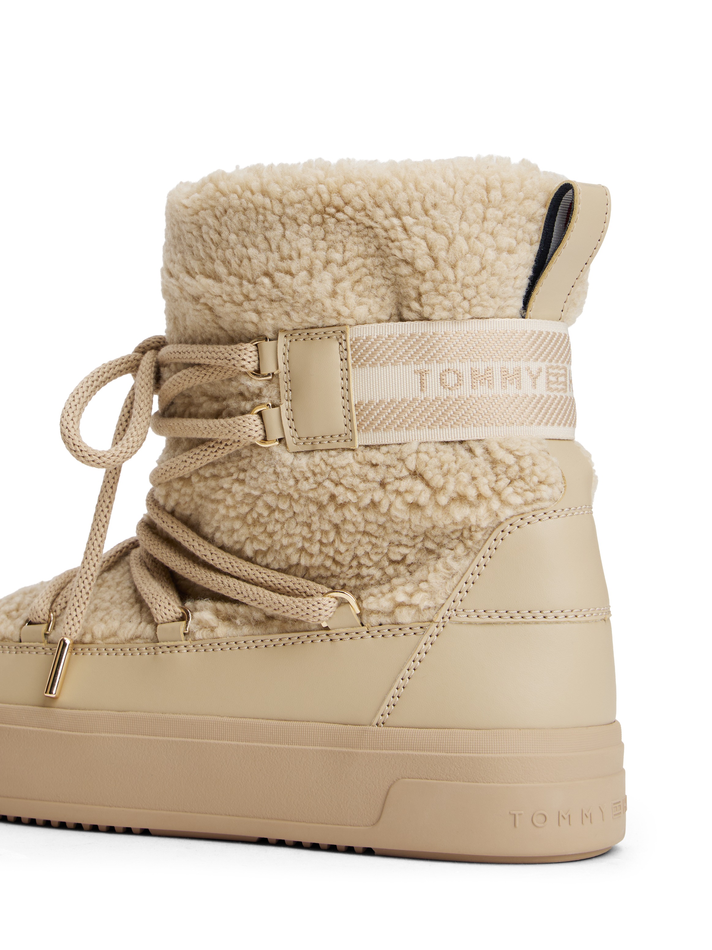 Tommy Hilfiger Winterboots "FAUX SHEARLING SNOWBOOT", Winterstiefelette, Ou günstig online kaufen
