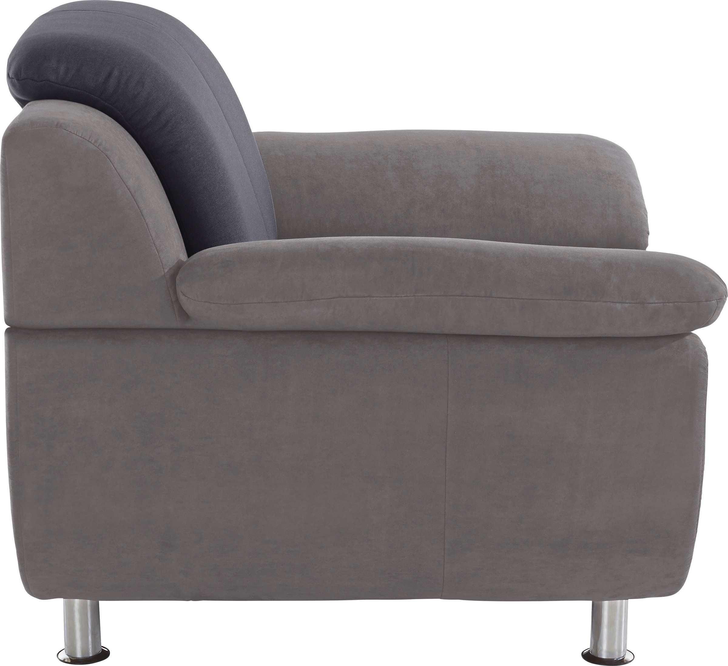TRENDMANUFAKTUR Sessel »Rondo 3, Loungesessel«, wahlweise mit komfortablem Federkern, mit extra breiten Armlehnen