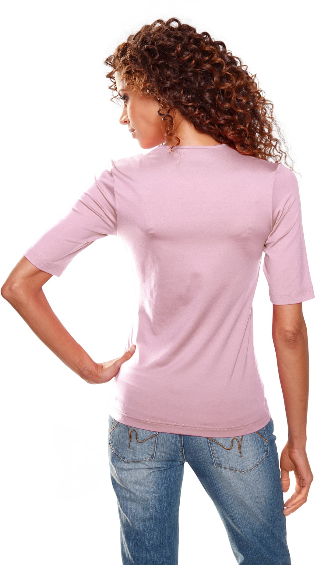 heine V-Shirt »V-Shirt«, (1 tlg.)