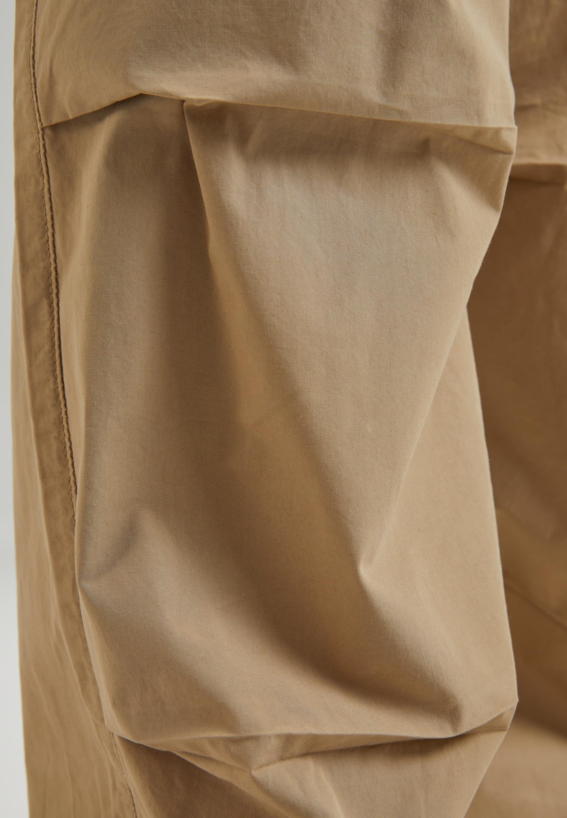 URBAN CLASSICS Stoffhose »Urban Classics Wide Poplin Pants«, (1 tlg.)