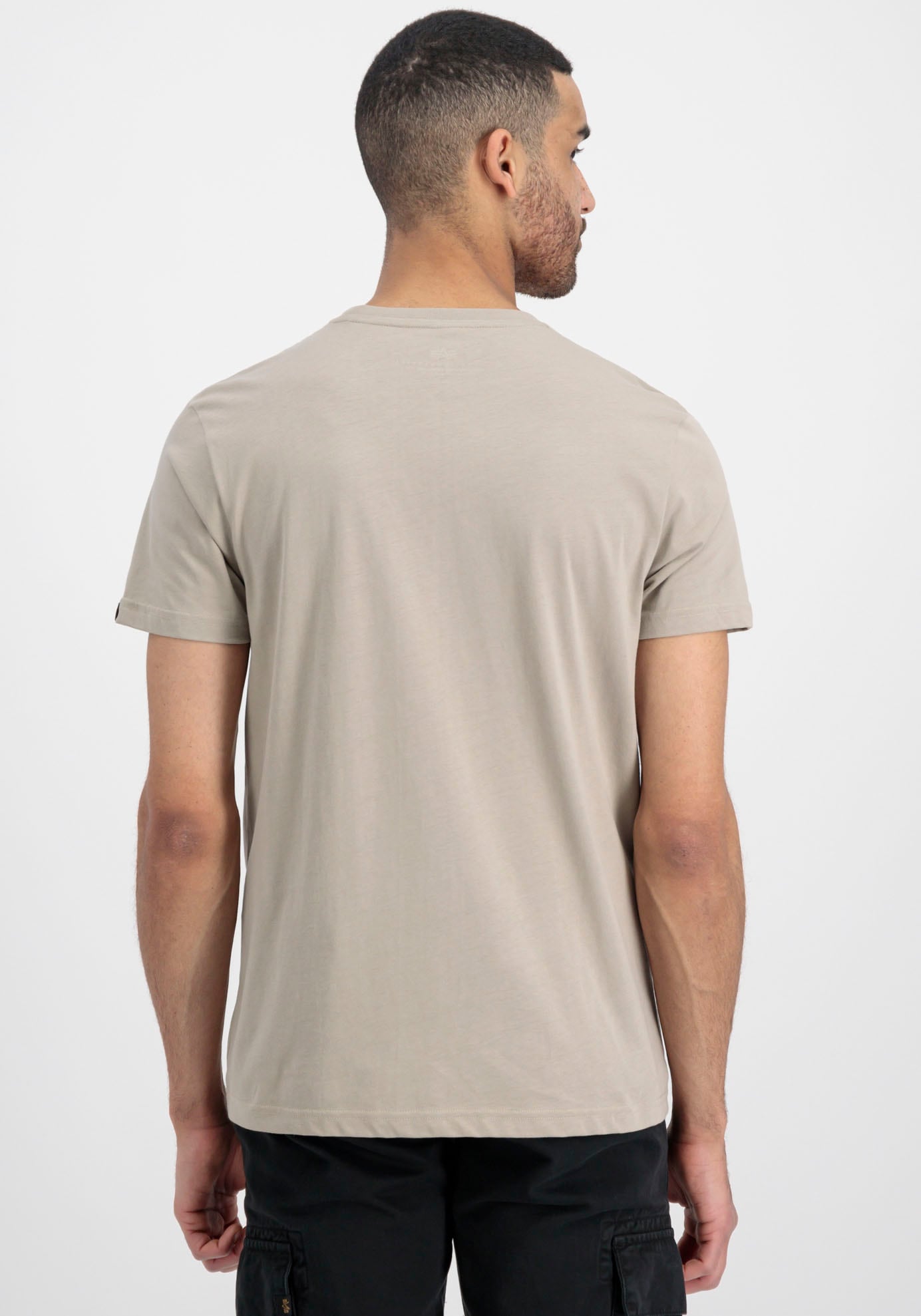 Alpha Industries T-Shirt "Alpha Industries Men - T-Shirts Basic T Small Log günstig online kaufen