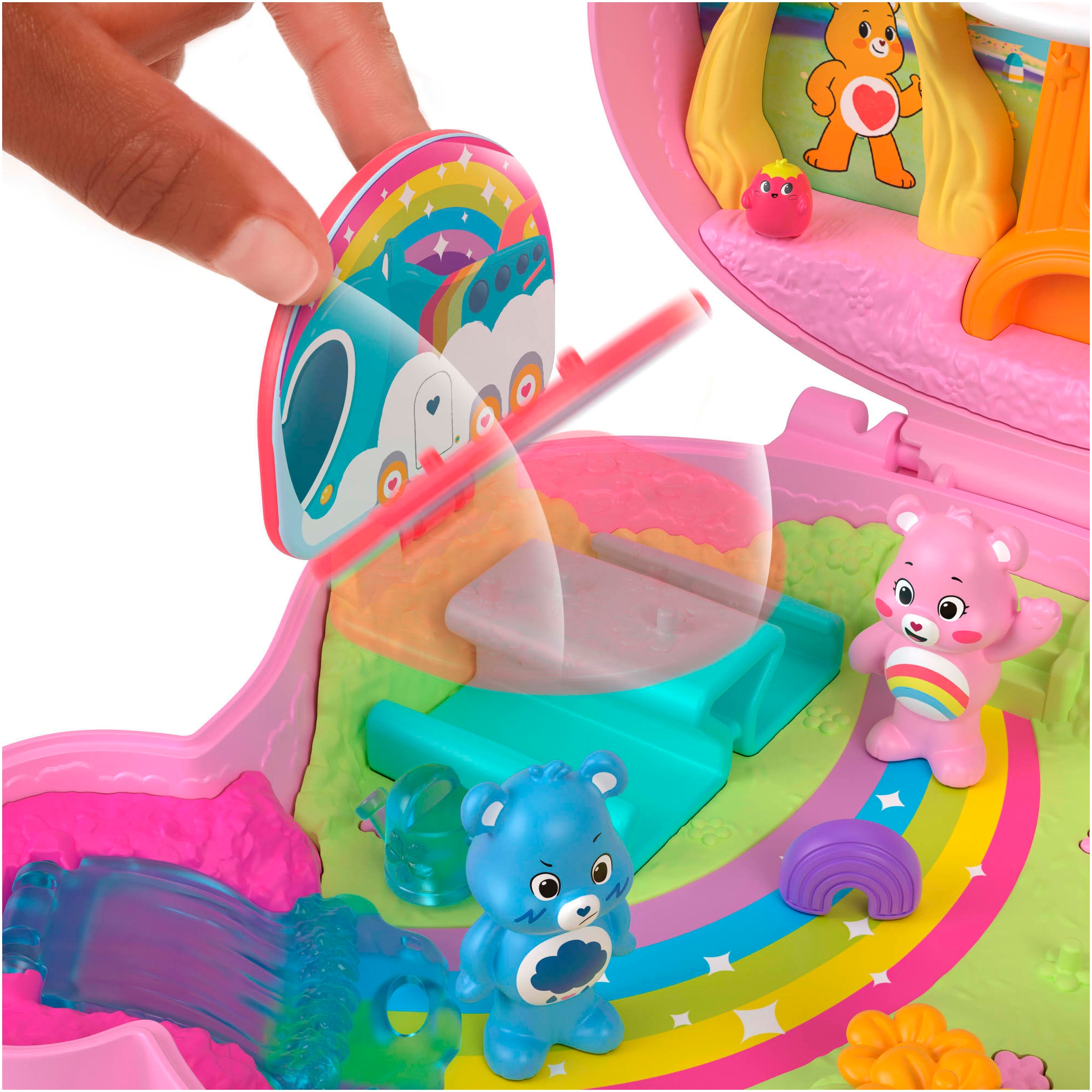 Polly Pocket Spielwelt »Glücksbärchis Schatulle«