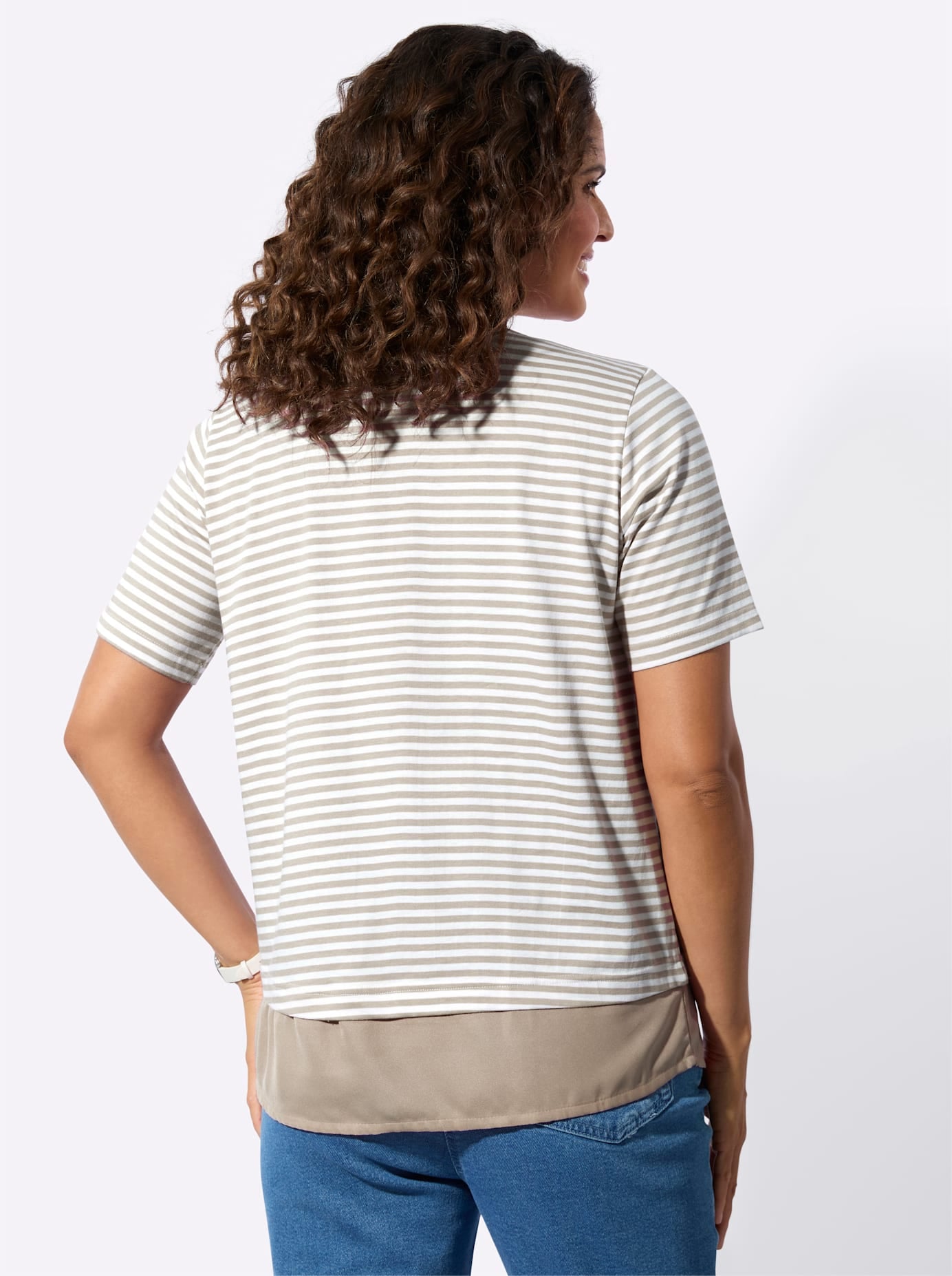 Casual Looks 2-in-1-Shirt »Ringelshirt« 1 tlg.