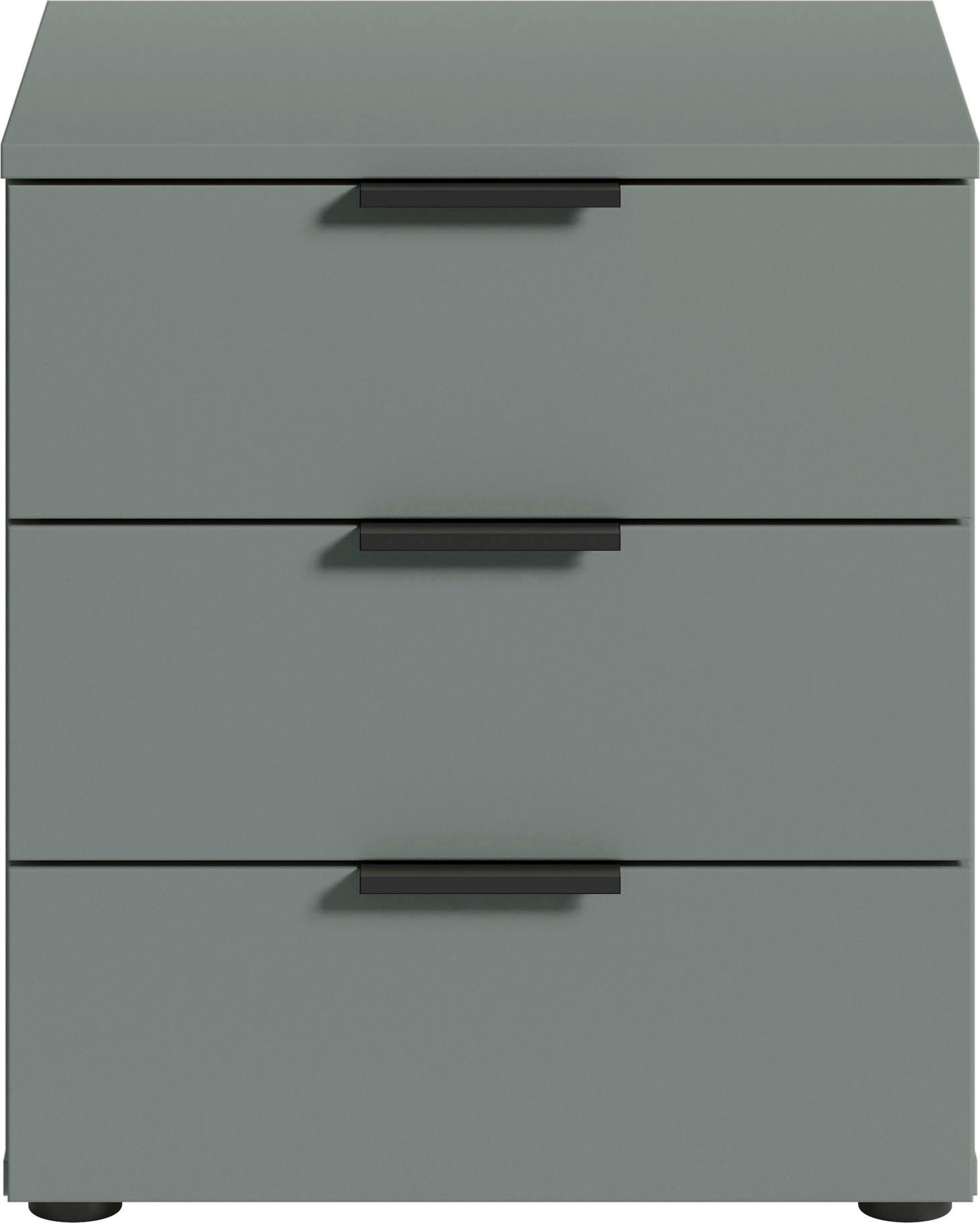 Thumbnail - HBZ Kommode "Linz Nachtkonsole, BxHxT 45x50x40cm" 1 Stk. tlg. Breite 45cm,Lip-Griff, Melaminbeschichtung