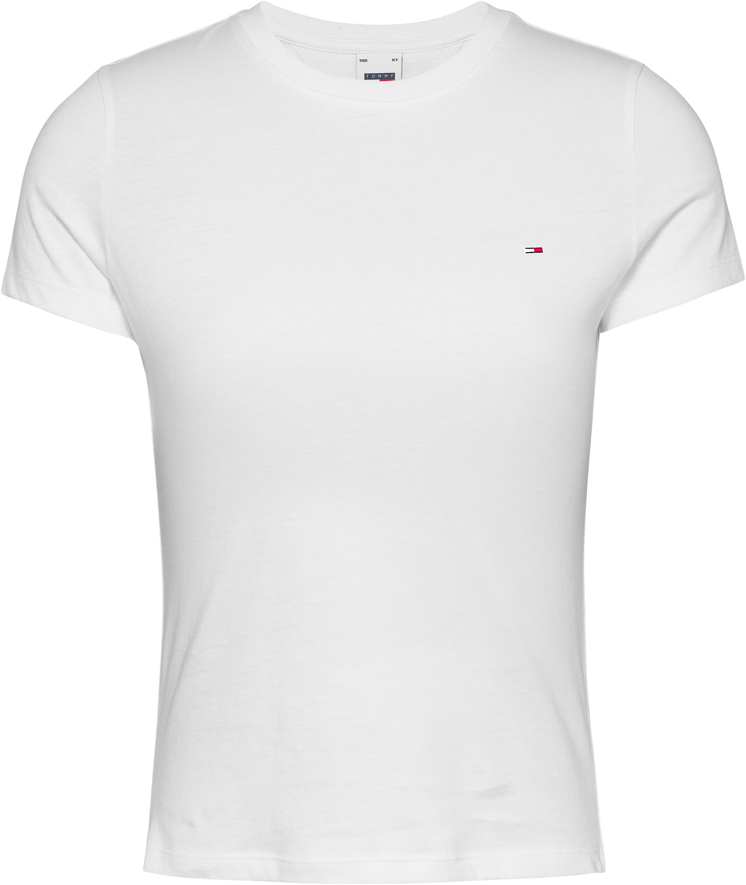 Tommy Jeans T-Shirt »Tjw 2Pack Slim Linear Tee« Packung, 2er-Pack,  mit Logoschriftzug, in Unifarbe