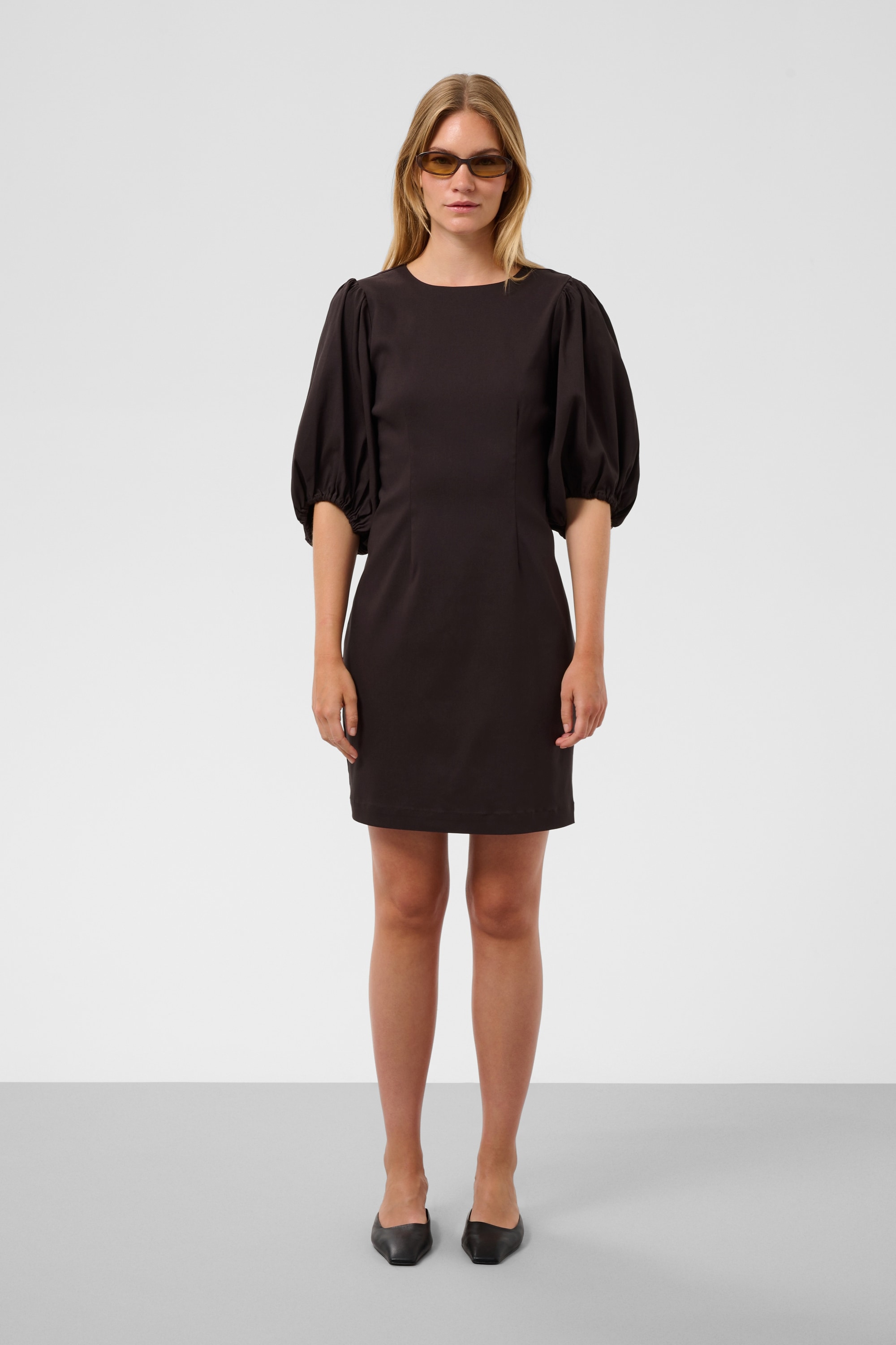 SOAKED IN LUXURY Midikleid »Damen Kleid SLZazu«