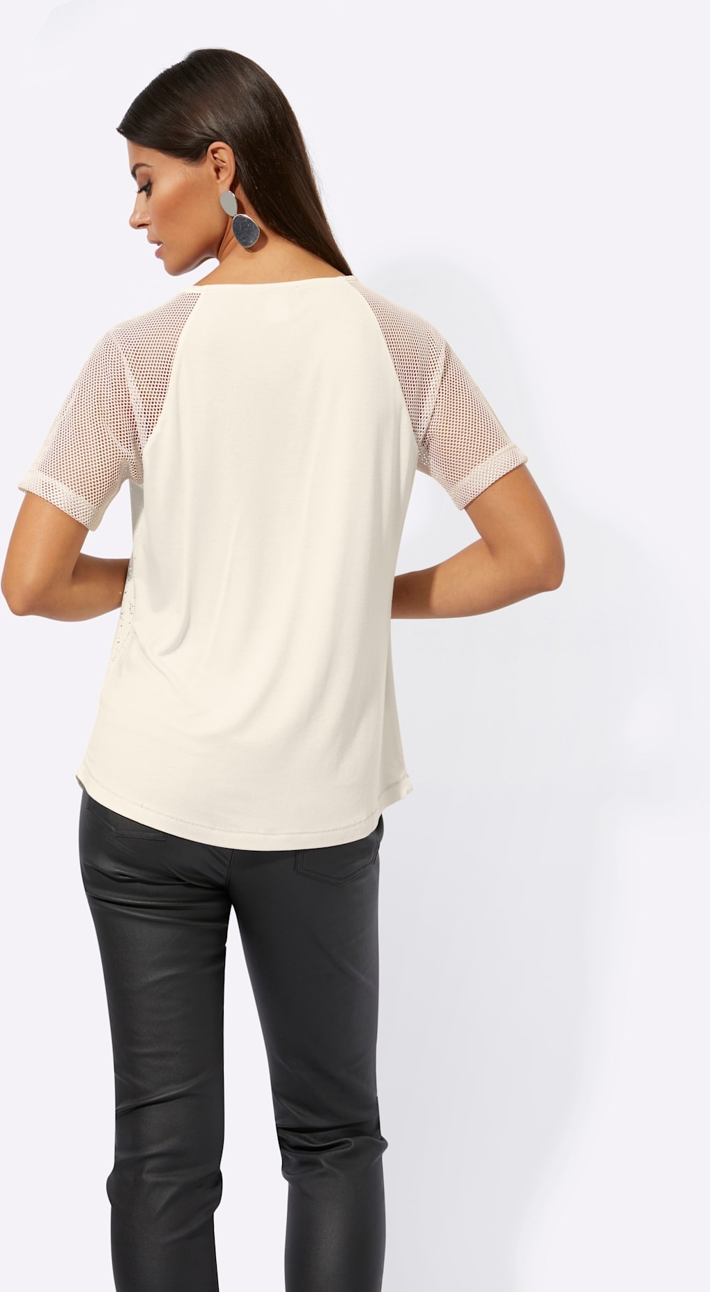 creation L Kurzarmshirt »Shirt«, (1 tlg.)