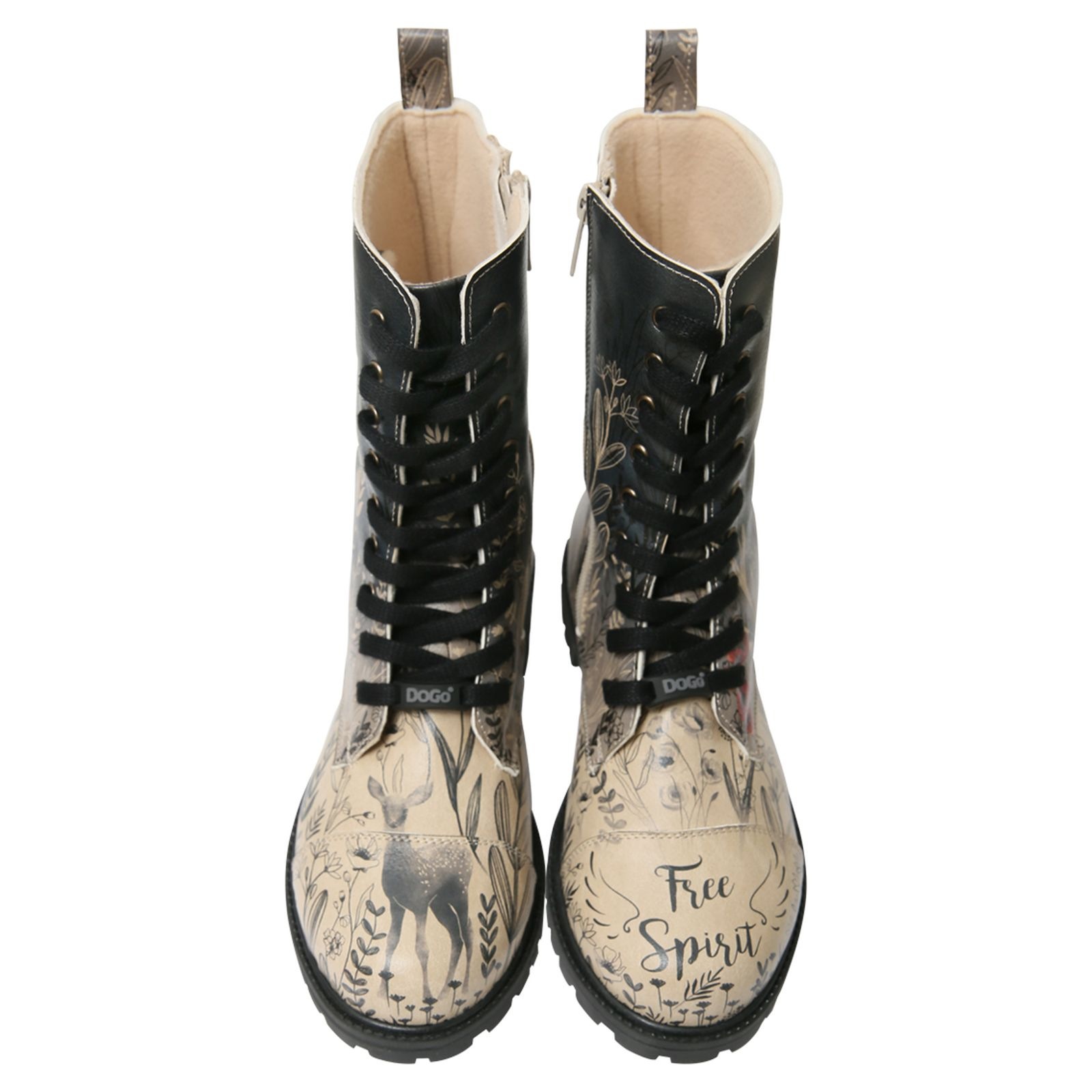 DOGO Schnürboots "Zipsy Free Spirit Damen Stiefel / Female", Vegan günstig online kaufen