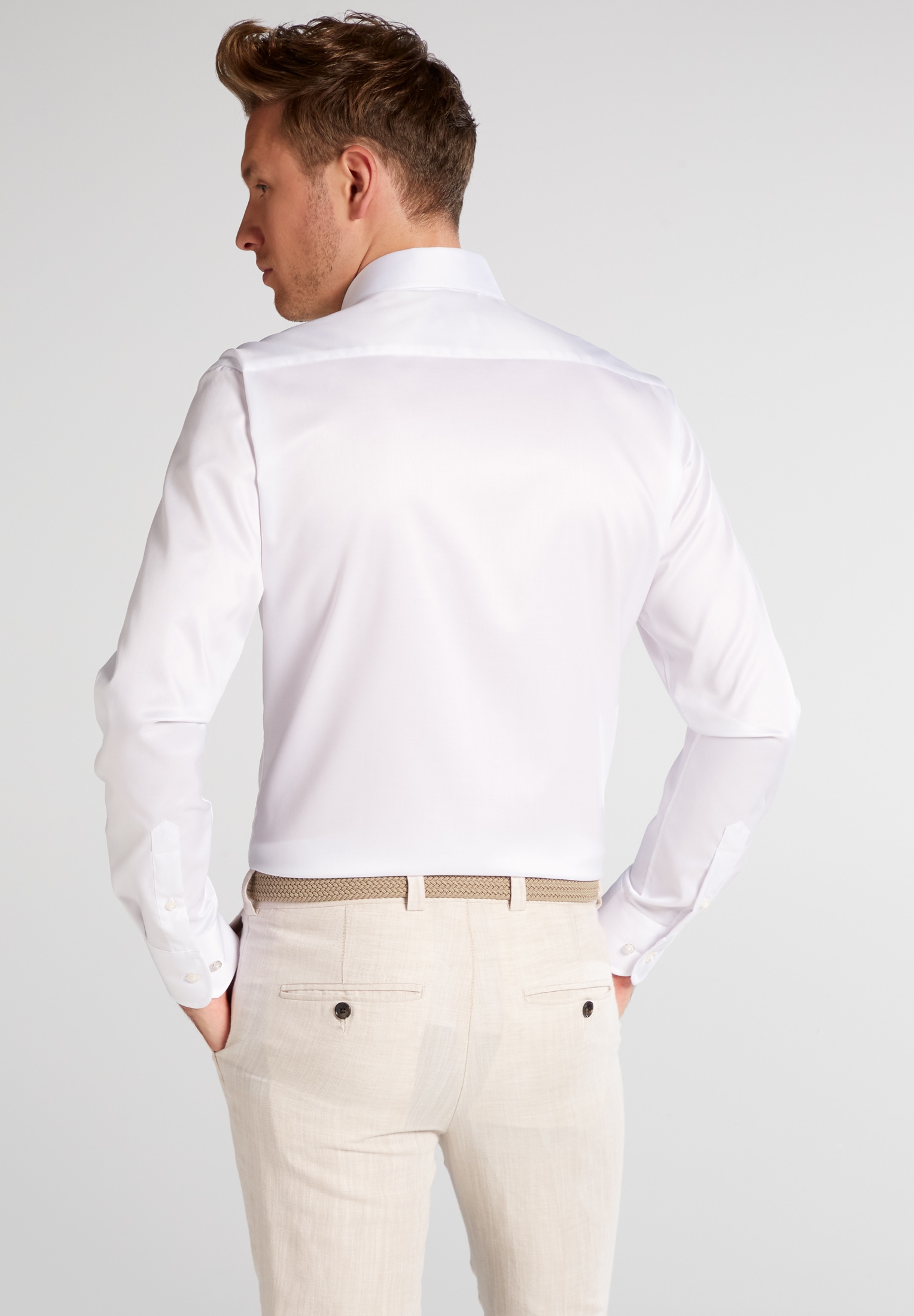 Eterna Langarmhemd »SLIM FIT«, NON IRON (bügelfrei)