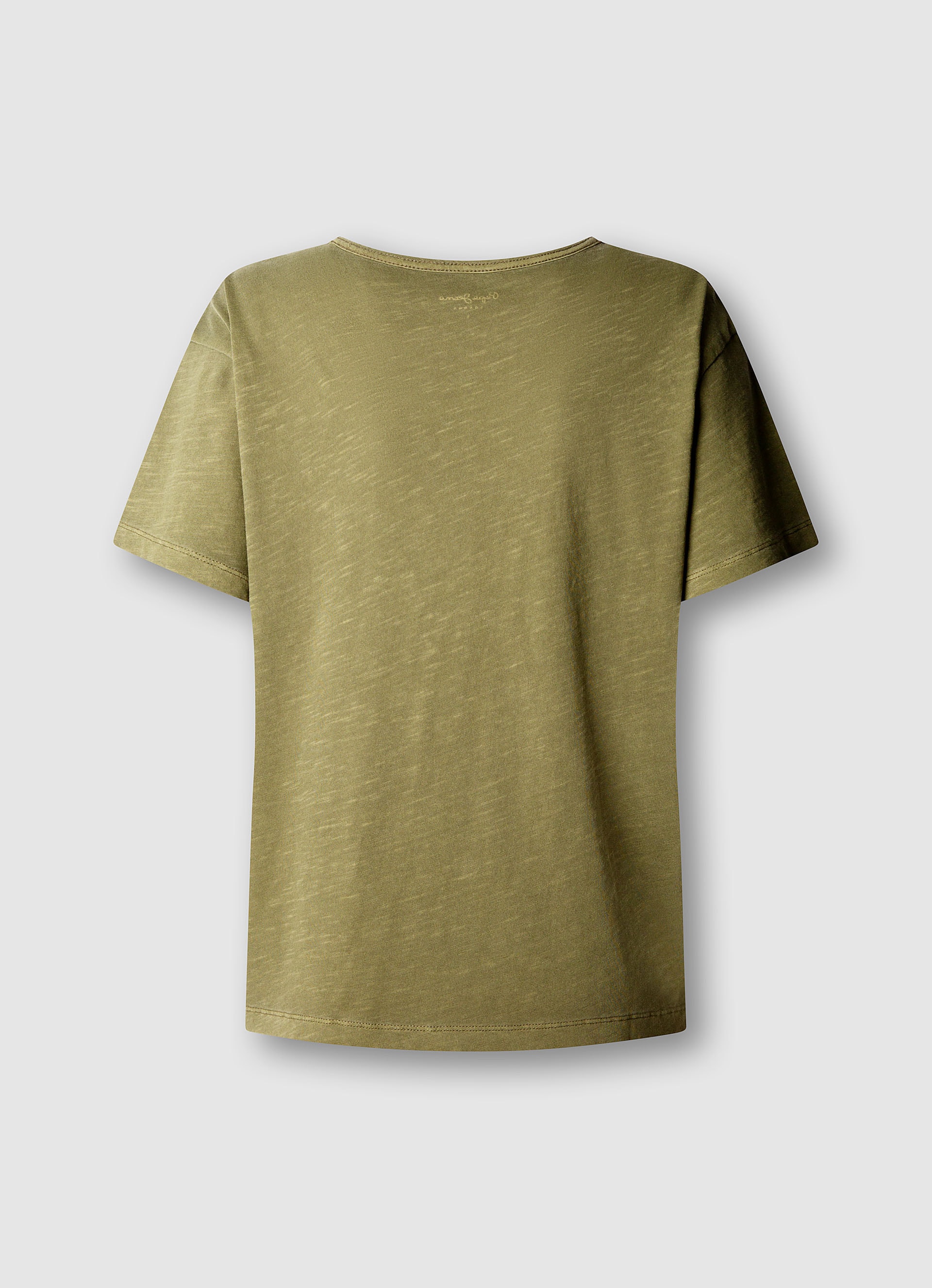 Pepe Jeans T-Shirt »BENJAMINA« mit Logo-Detail, Baumwoll-Qualität