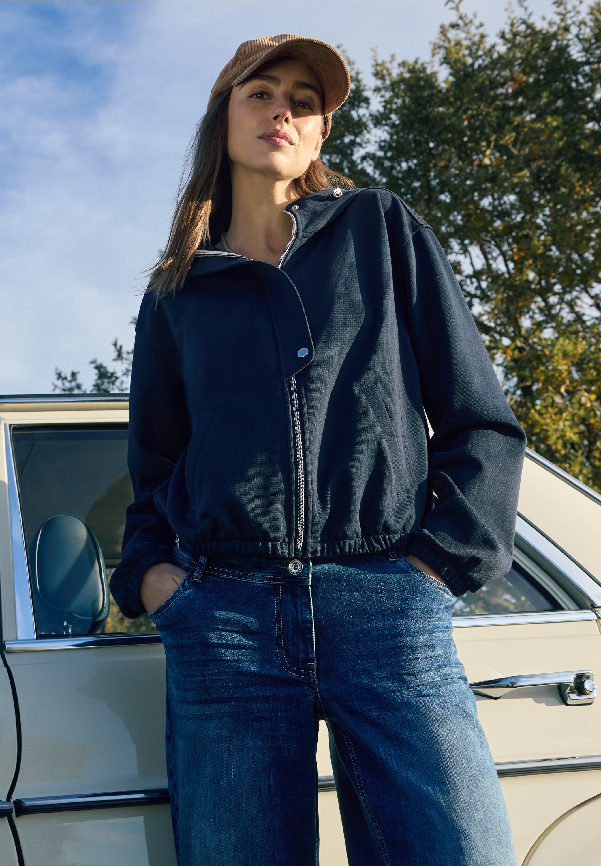 Cecil Blouson mit Kapuze mit Kapuze