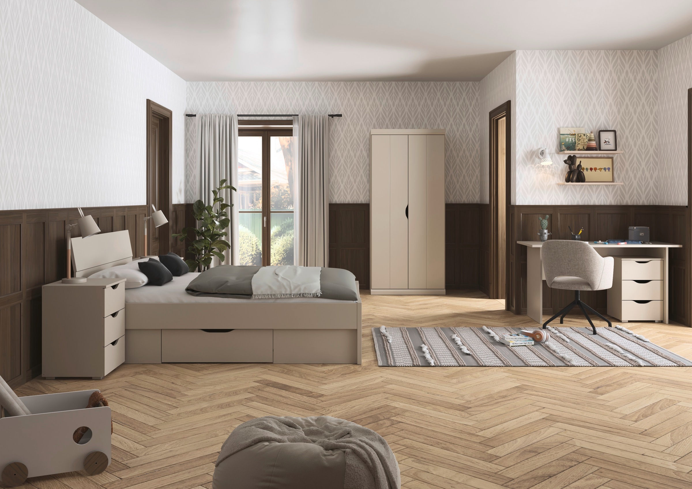 rauch Jugendzimmer-Set "Marlene", (Set, 4 tlg., in 3 verschiedenen Ausstatt günstig online kaufen