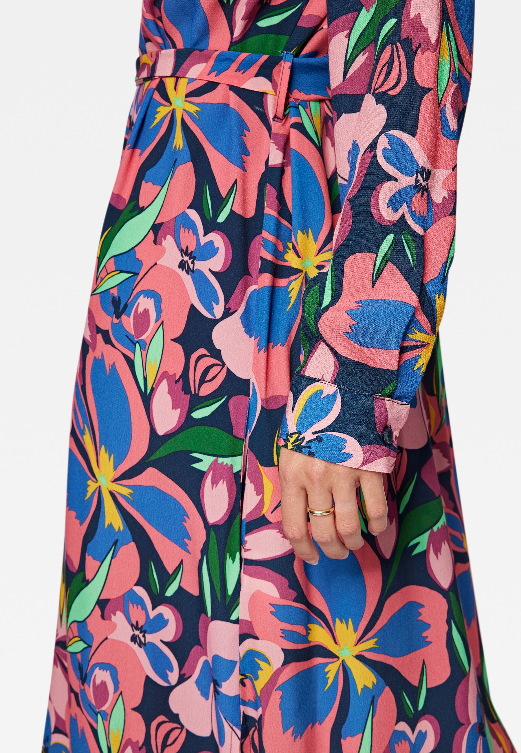 Mavi Maxikleid »PRINTED LONG DRESS«, Kleid mit Muster