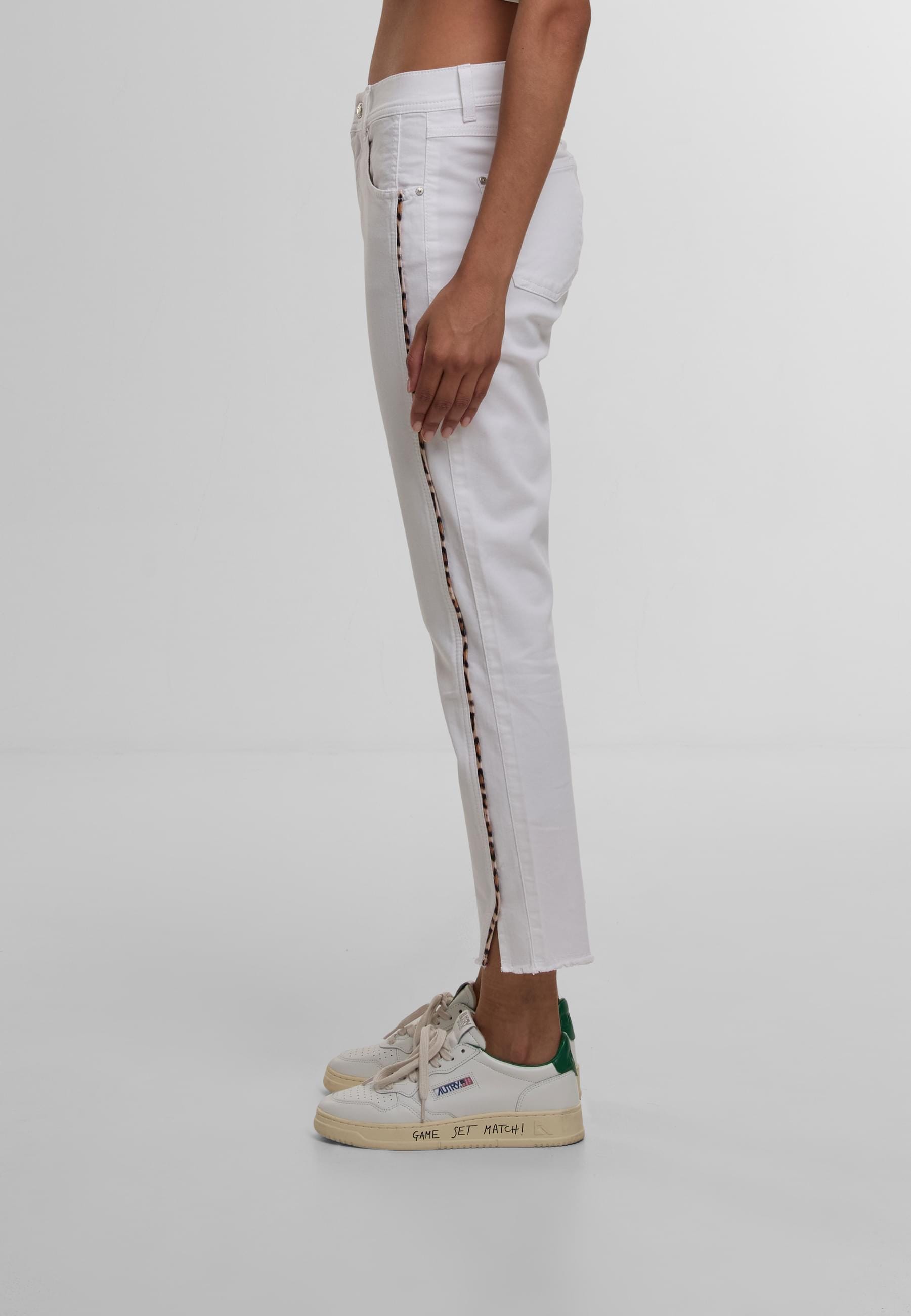 AENGELS Stoffhose »AENGELS Ornella Detail Fringe«, (1 tlg.)