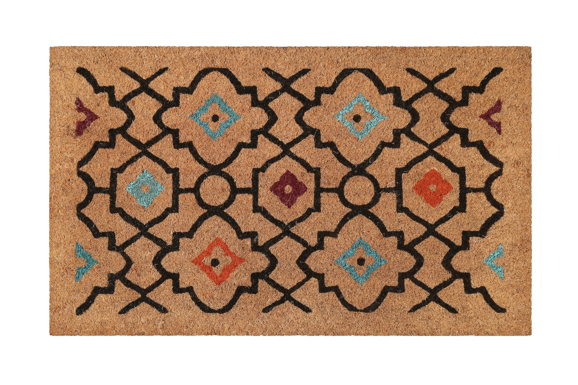 Wecon home Fußmatte "Posh Palace" rechteckig 18 mm Höhe rutschfest, robust, günstig online kaufen