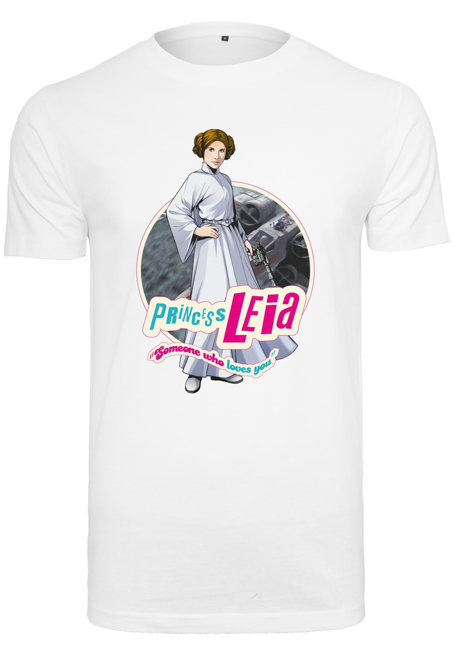 Merchcode T-Shirt "Merchcode Herren Star Wars Leia Logo Tee", (1 tlg.) günstig online kaufen