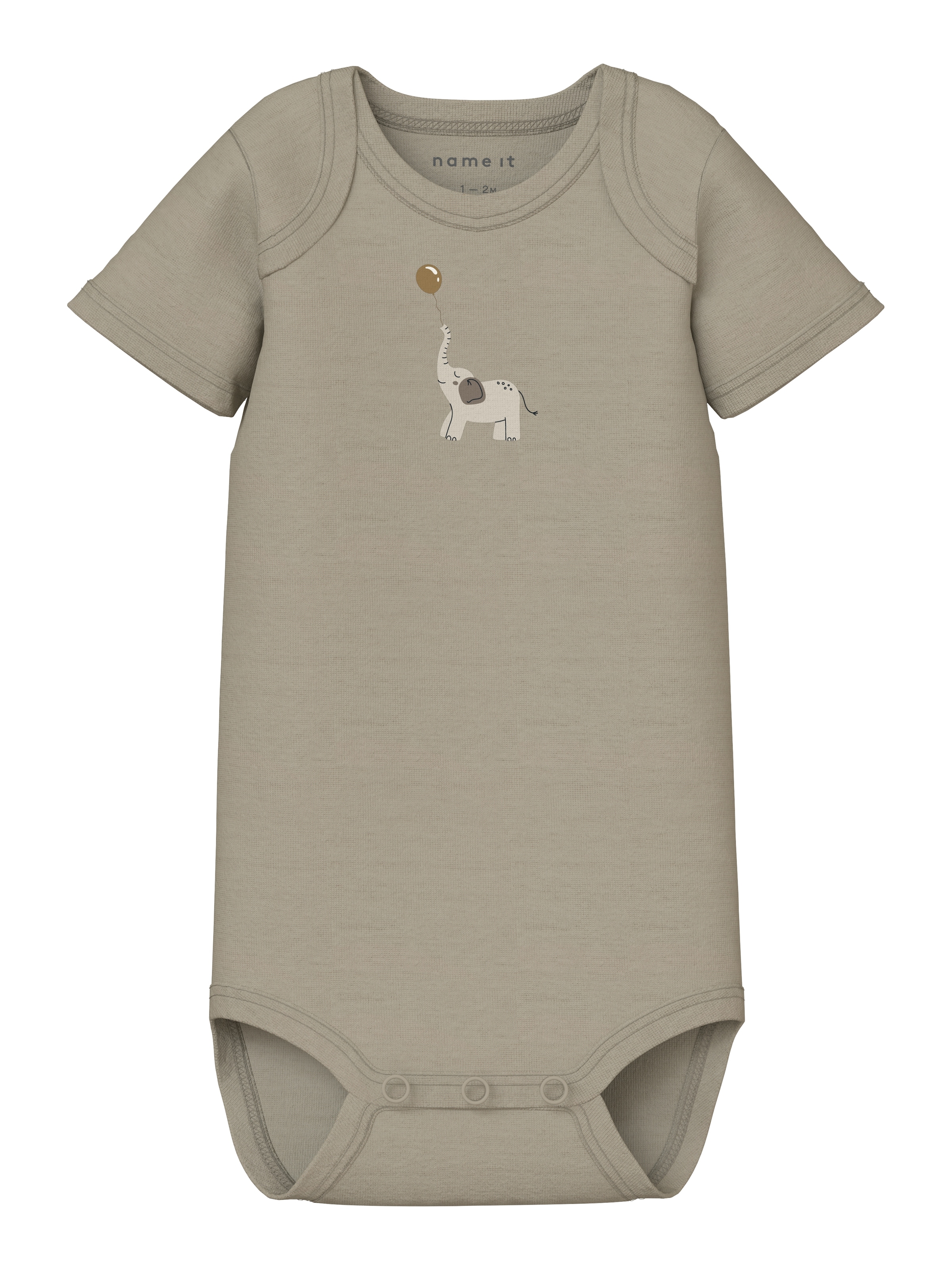 Name It Kurzarmbody »NBNBODY 3P SS ANIMAL NOOS« Packung, 3 tlg.