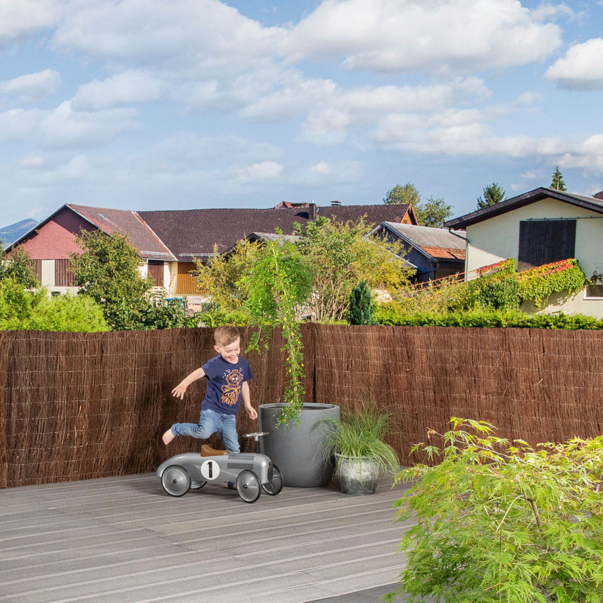 Windhager Sichtschutzzaunmatten, naturbelassenes Heidekraut, L: 3 m günstig online kaufen