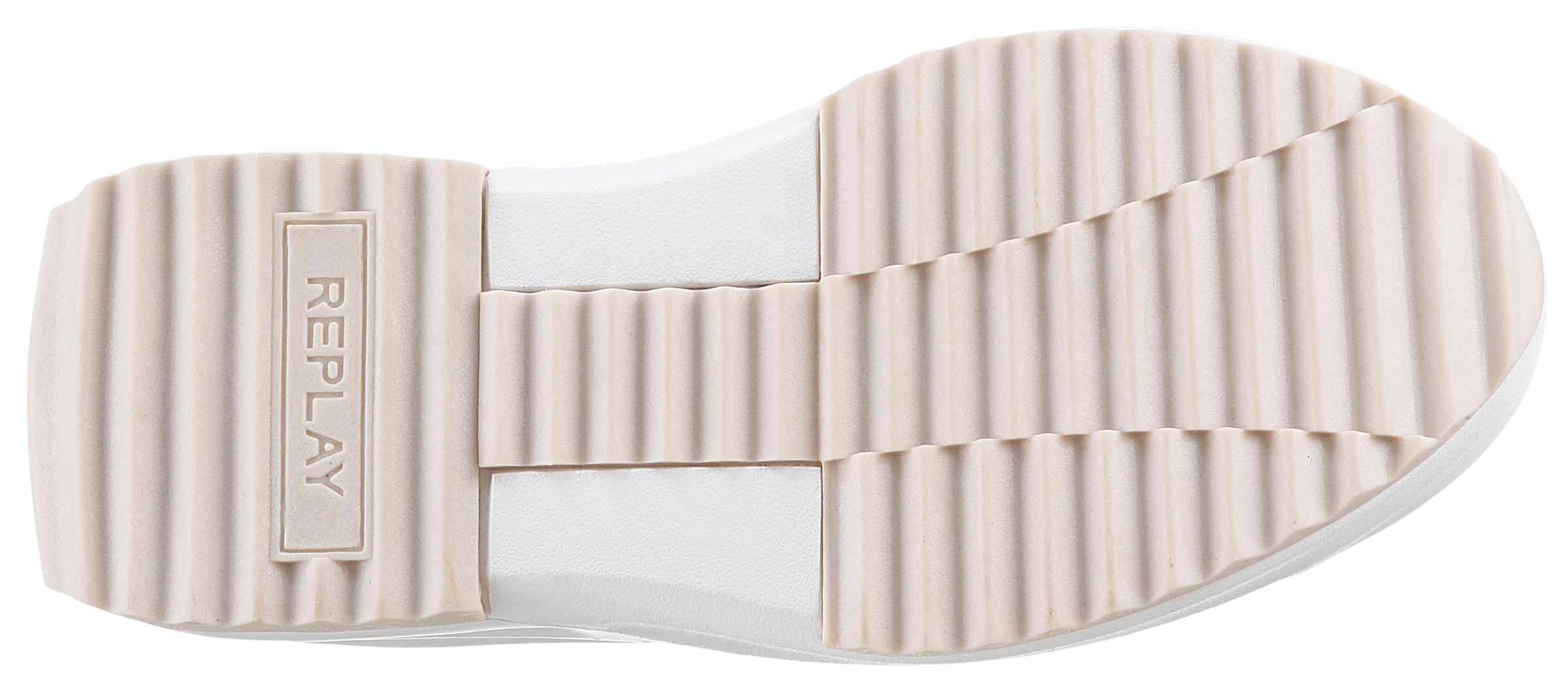 Replay Sneaker »AQUA 2 RY«, High Top Sneaker, Keilboots, mit Anziehlasche und Plateausohle