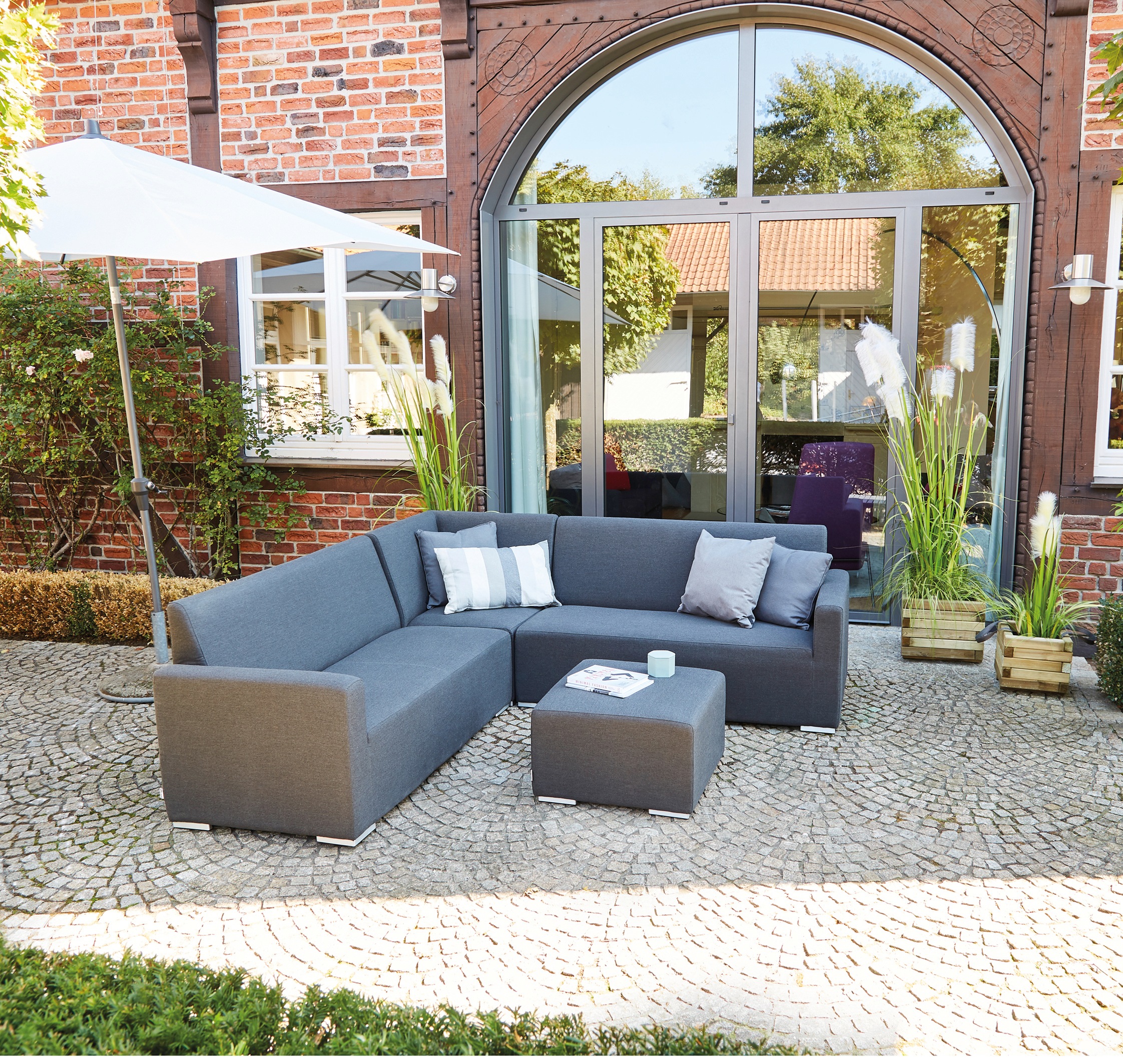 Siena Garden Marktschirm »Avio Mittelstockschirm«