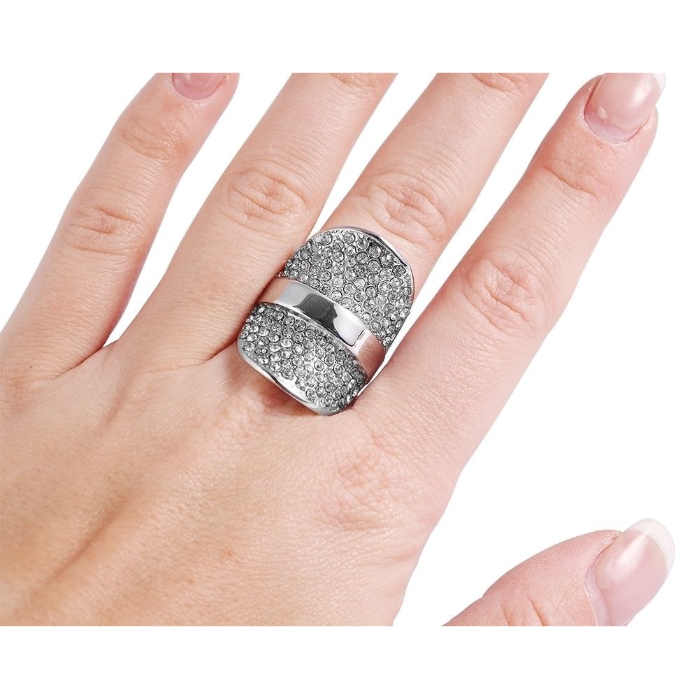 Adelia´s Fingerring »Damen Ring aus Edelstahl«