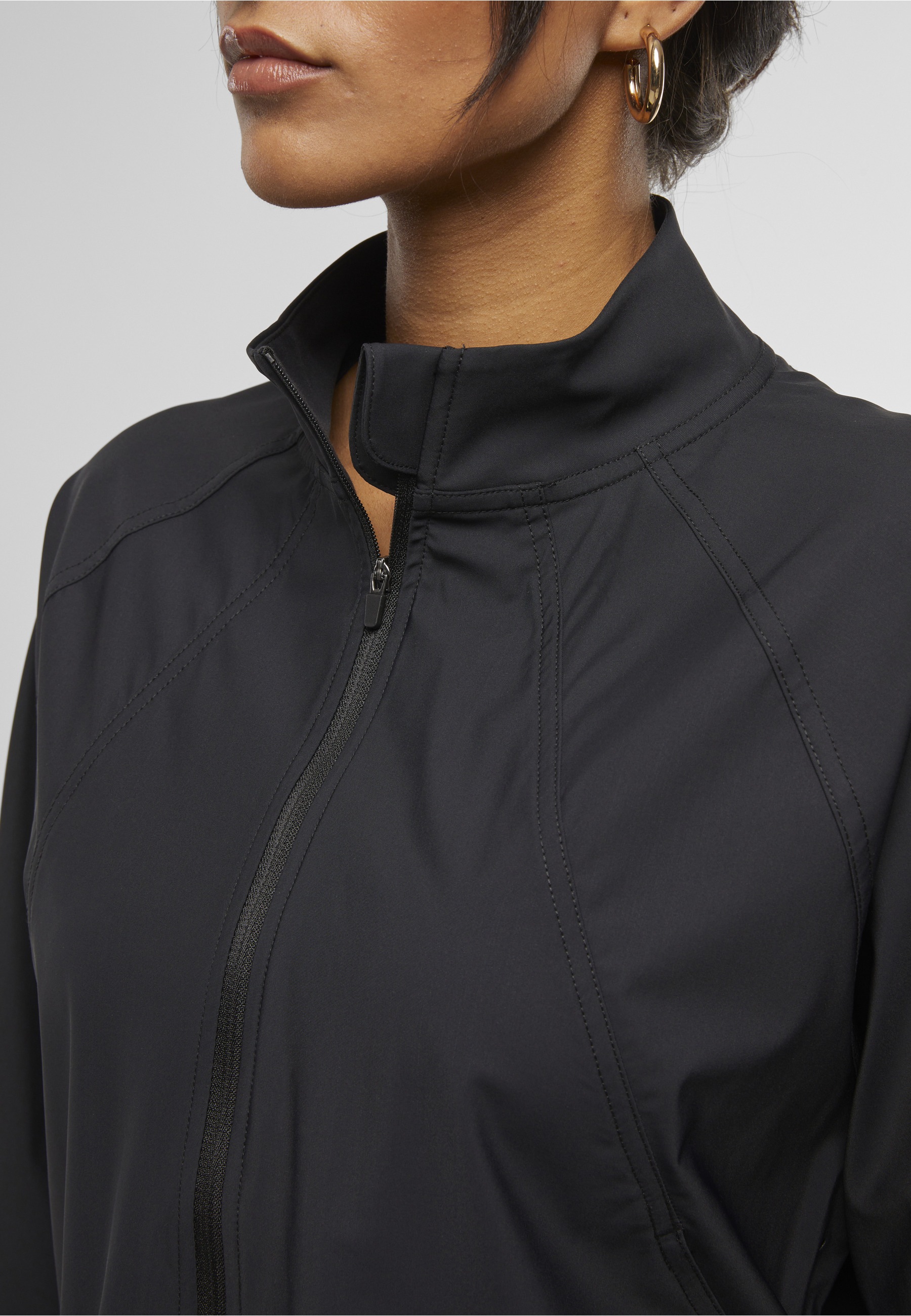 URBAN CLASSICS Langmantel »Urban Classics Ladies Sports Jacket Ladies Sports Jacket«
