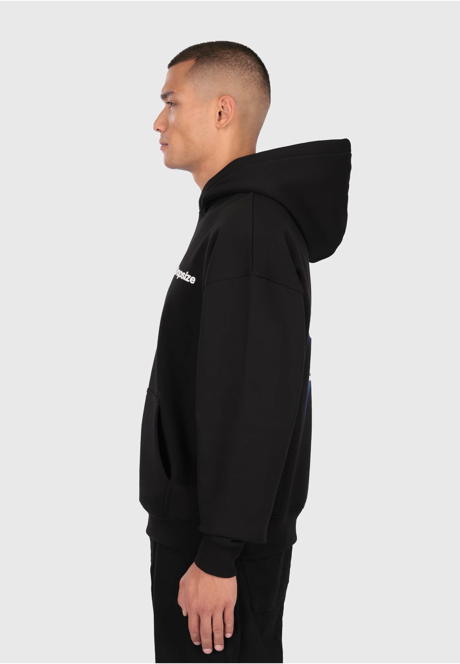 Dropsize Kapuzensweatshirt »Dropsize HEAVY OVERSIZE HALFTONE STAR HOODIE«, (1 tlg.)