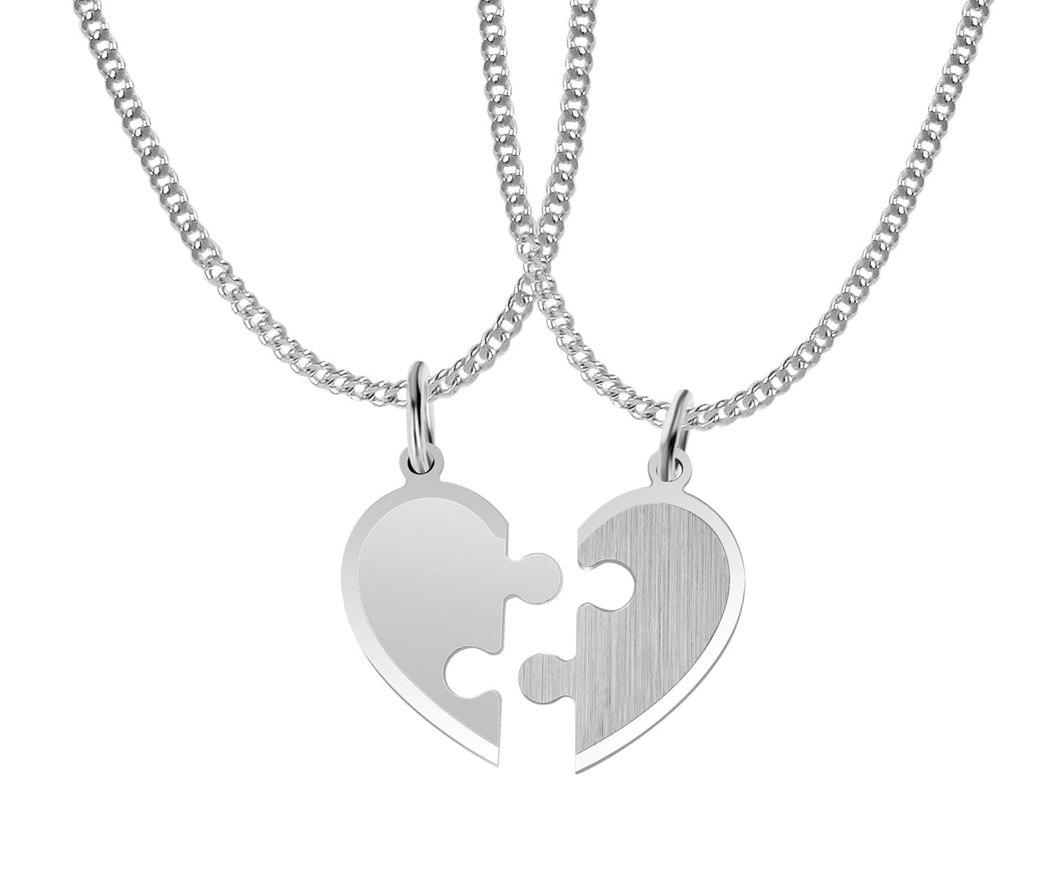 Adelia´s Kettenanhänger »Unisex Anhänger – Herz Gravuranhänger aus 925 Silber« ()  Ein Geschenk, das Freude macht